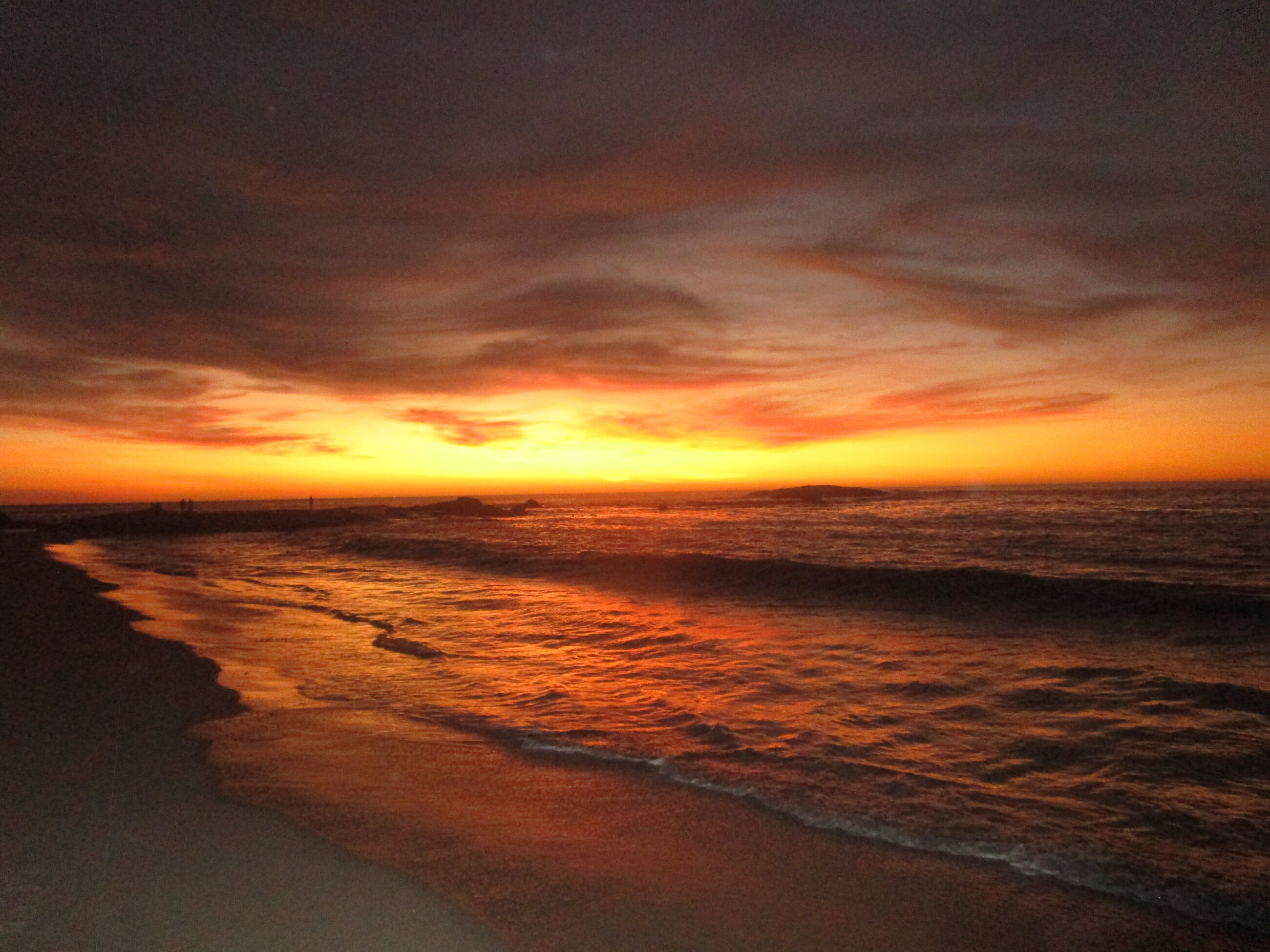 Sunset on Camps Bay Beach