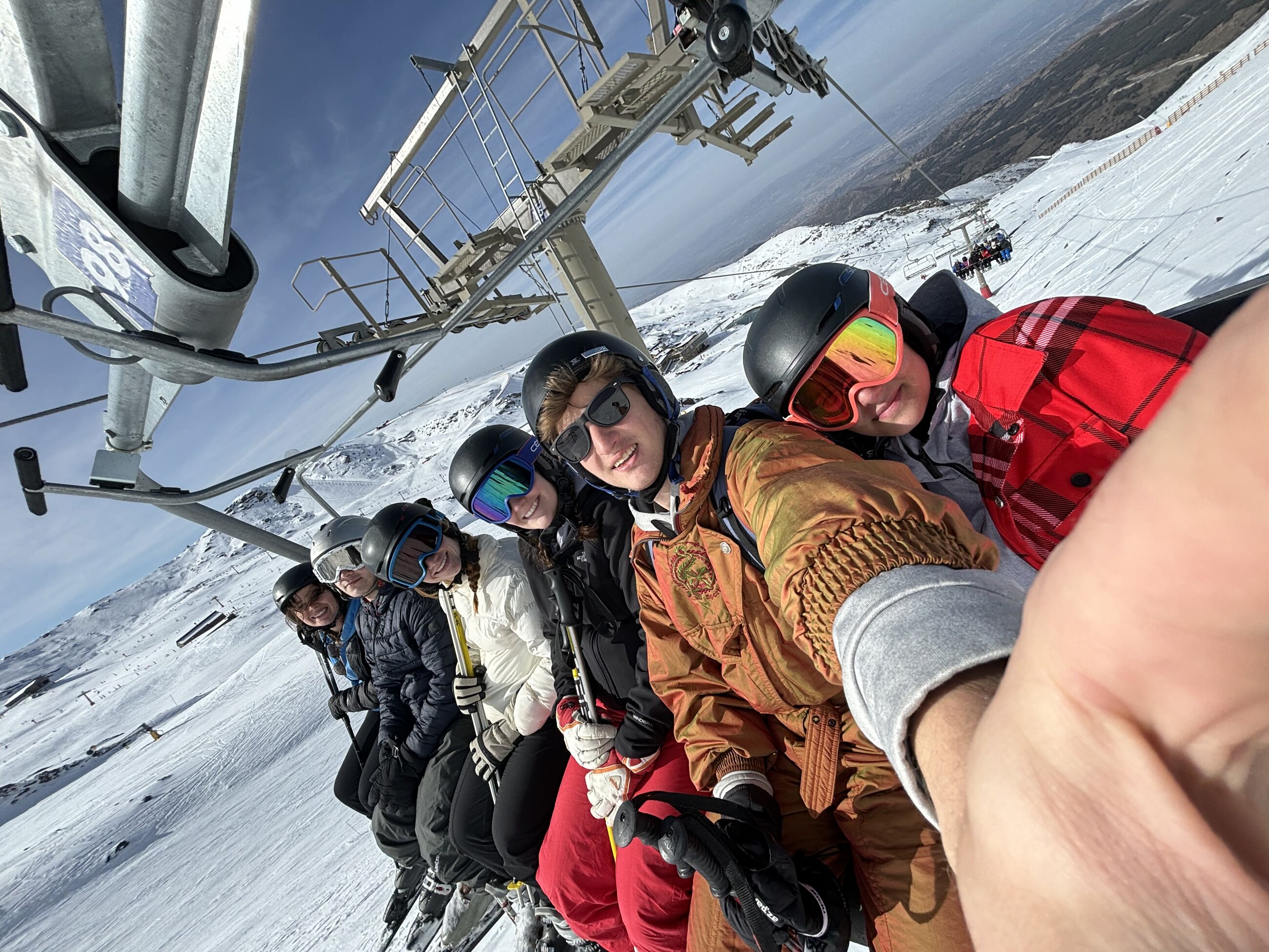Skiing 45 minutes from the city!