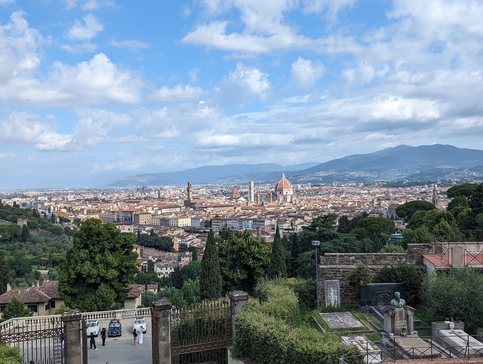 View from the Basilica di San Miniato