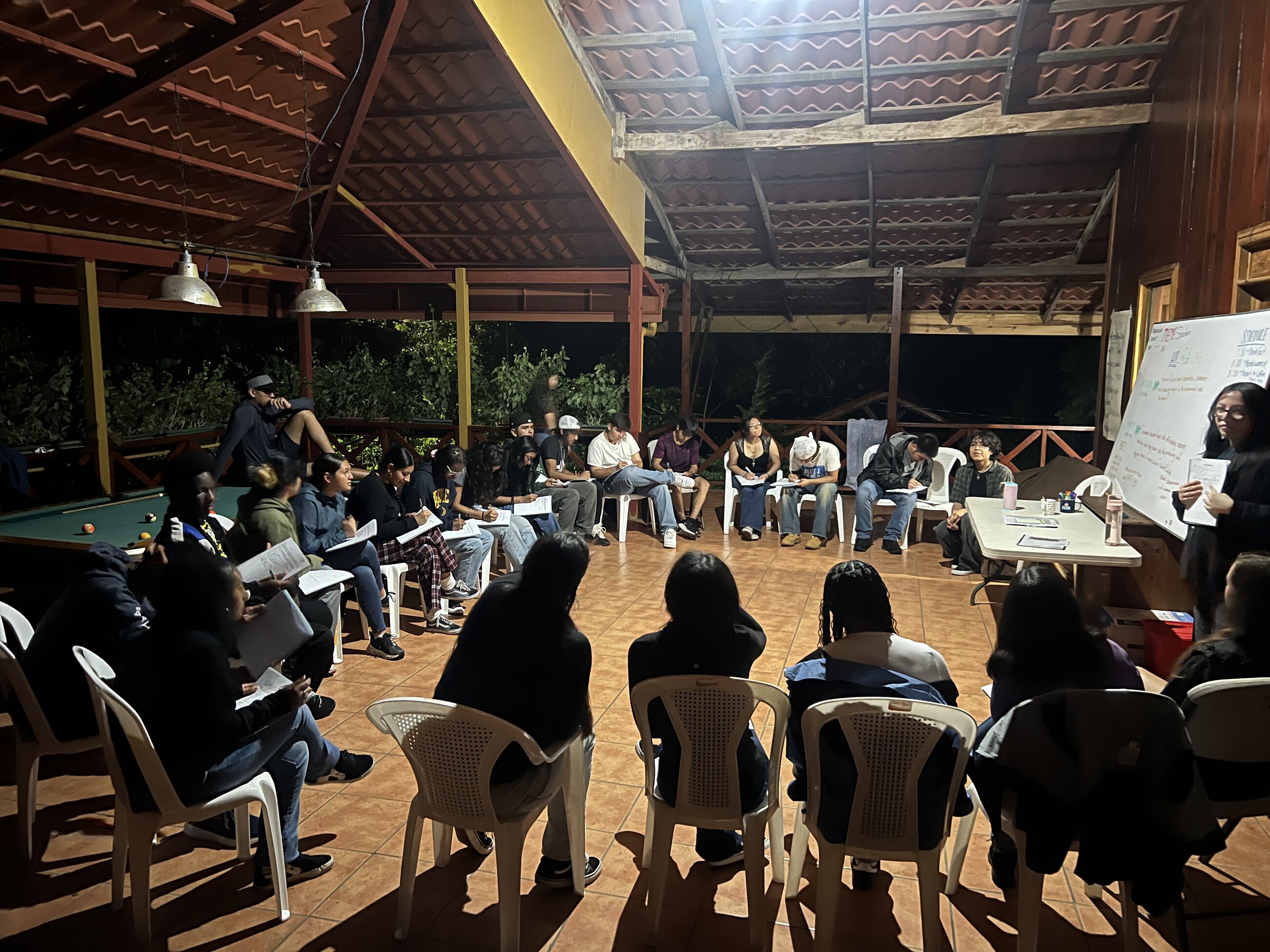 Our Nightly Meeting where we all gathered.