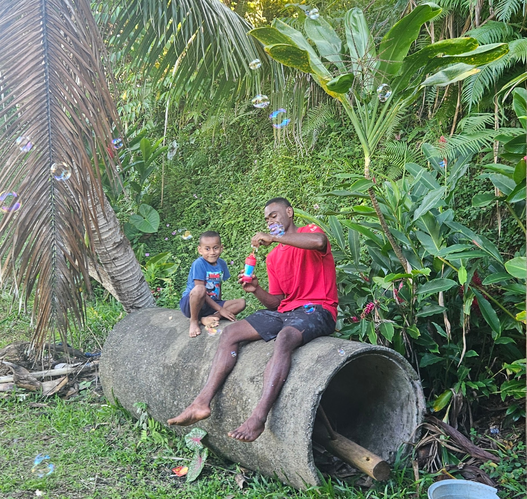 Free time with my brother and best friend