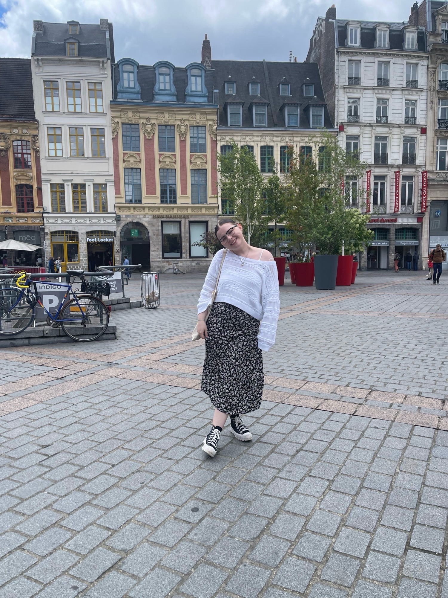 In the Grand Place, in Lille