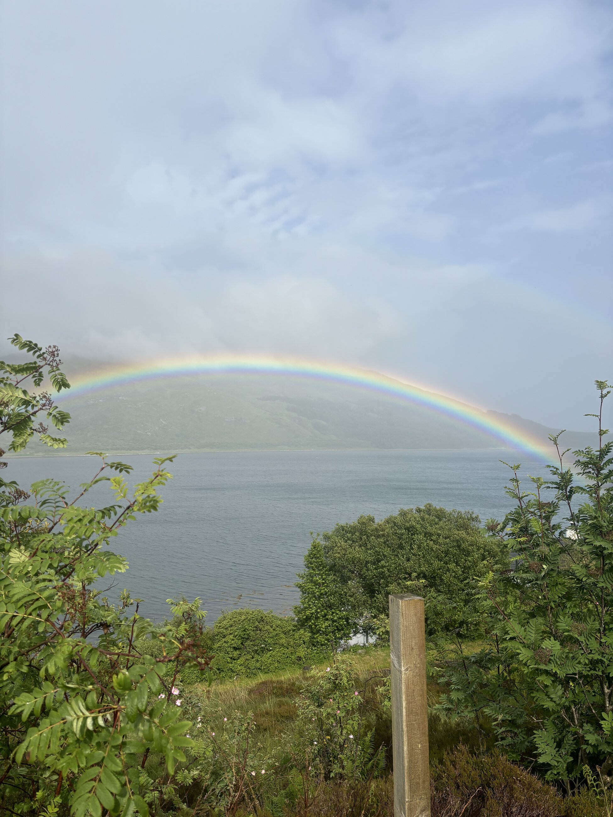 Rainbow on the Isle of Skye
