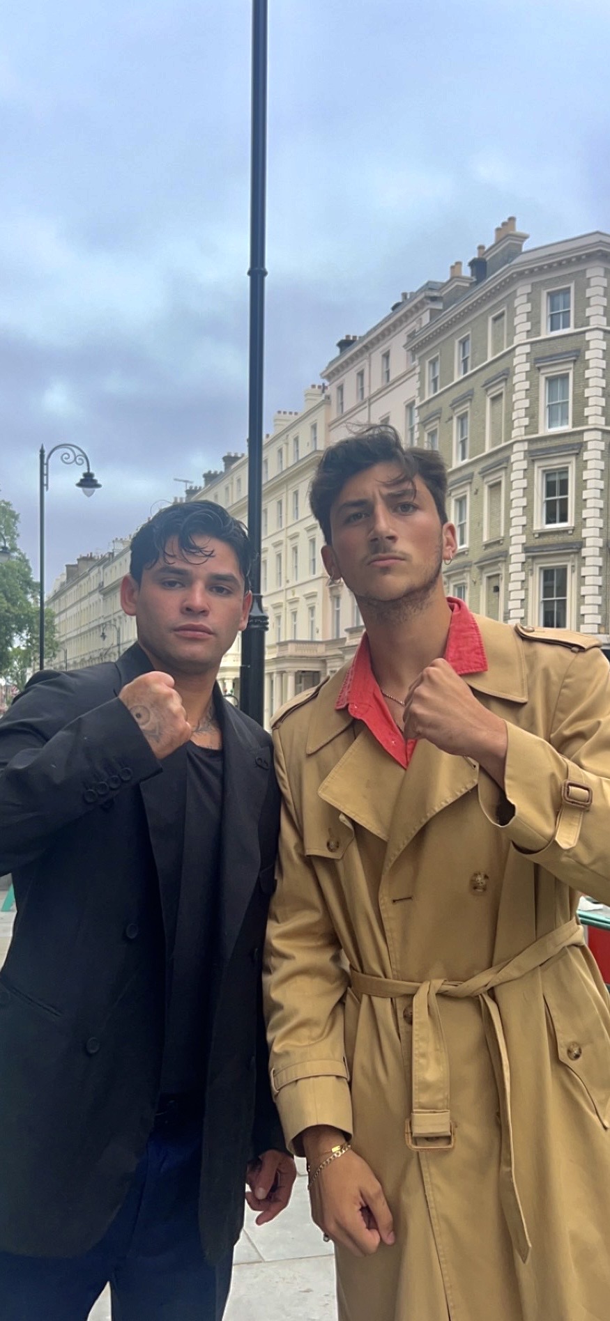 running into Ryan Garcia on the street