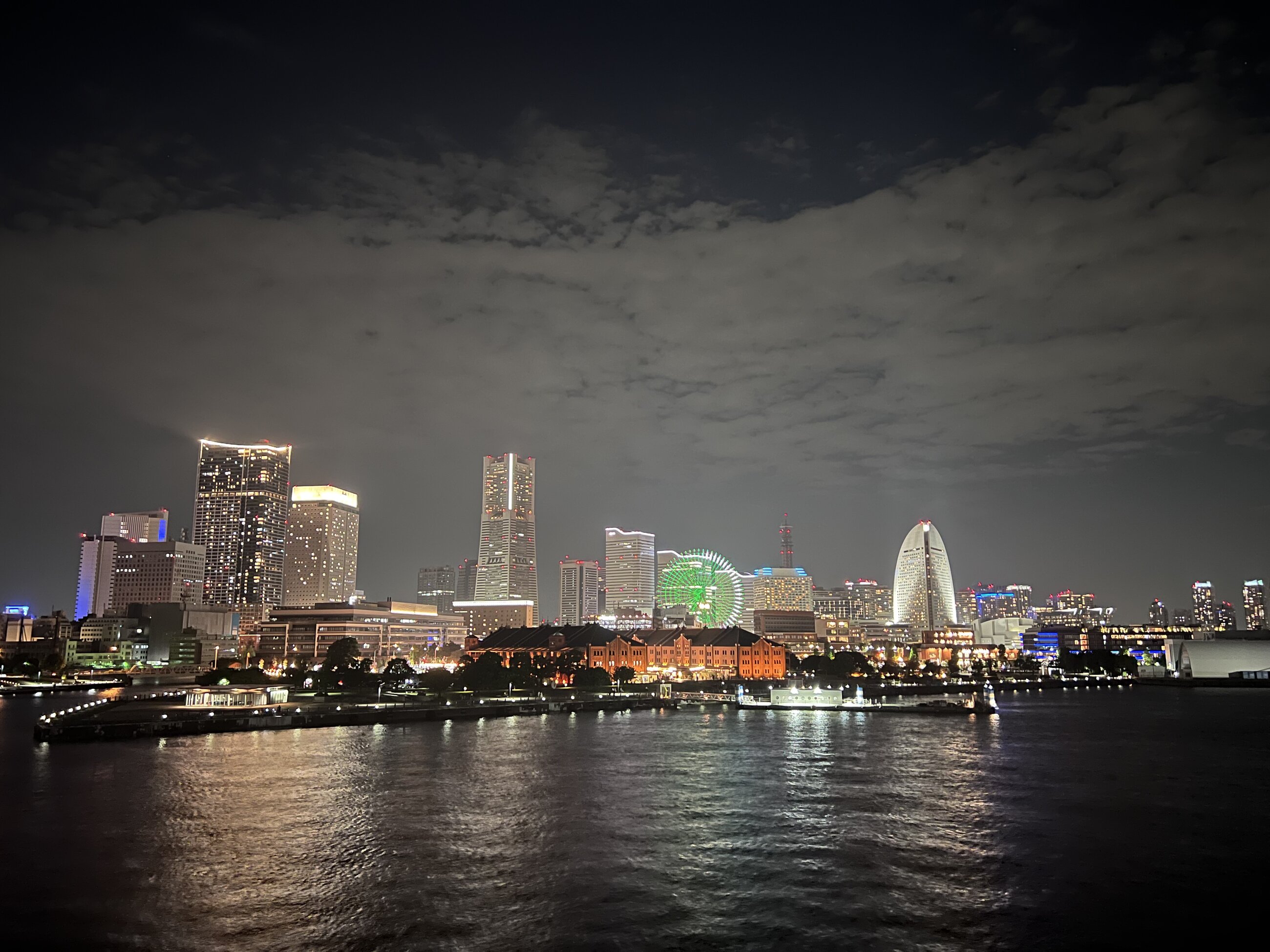 Yokohama view from the port. I have been waiting over 5 years to see this.