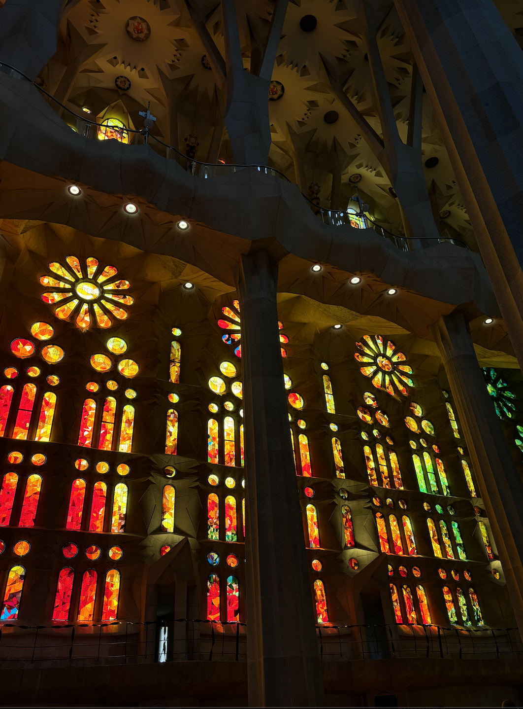 Inside La Sagrada Familia