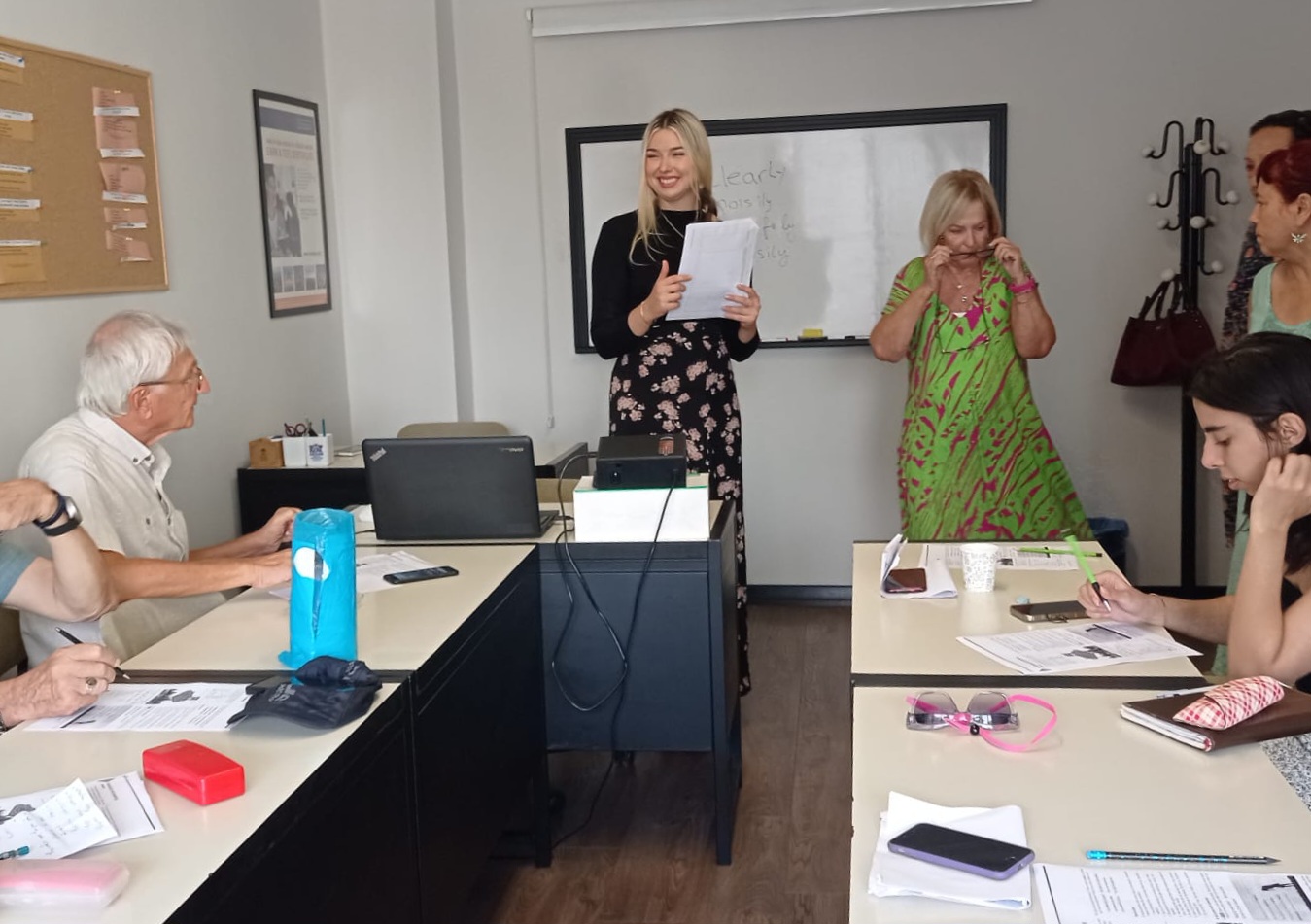 Teaching group lessons
