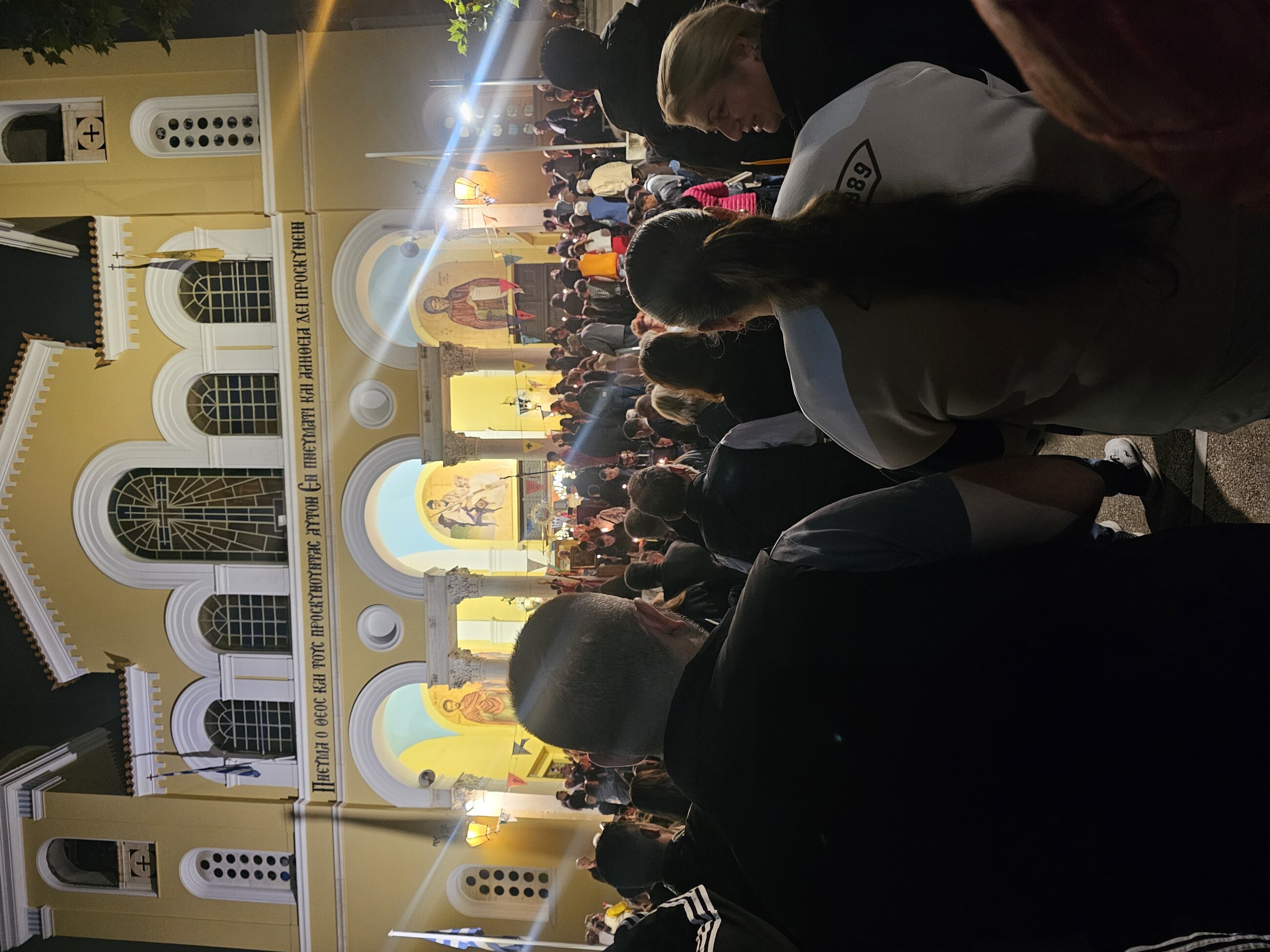 Greek Orthodox Easter at St. Spyridon Church in Pangrati
