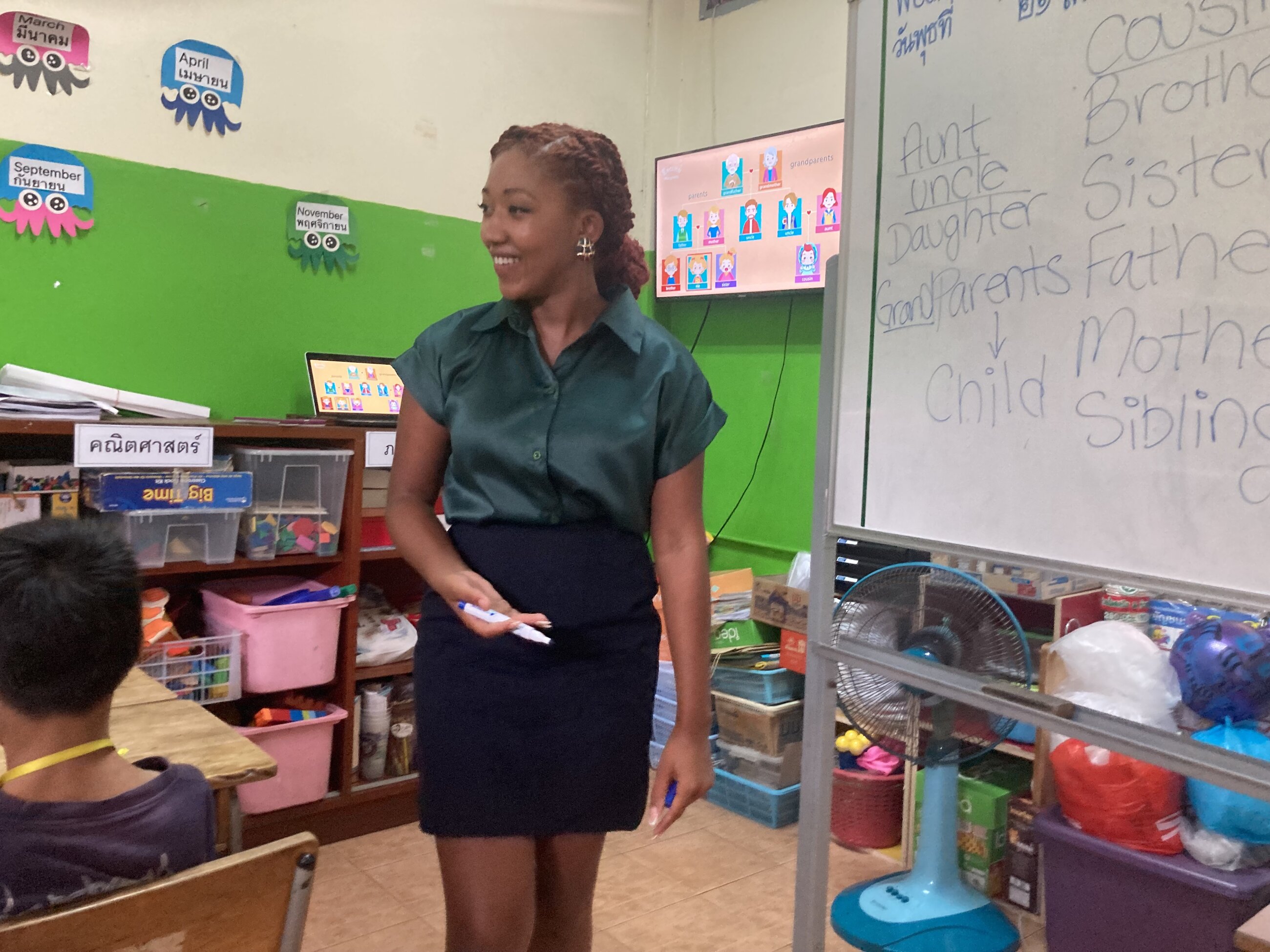 Monitoring my class was fun!