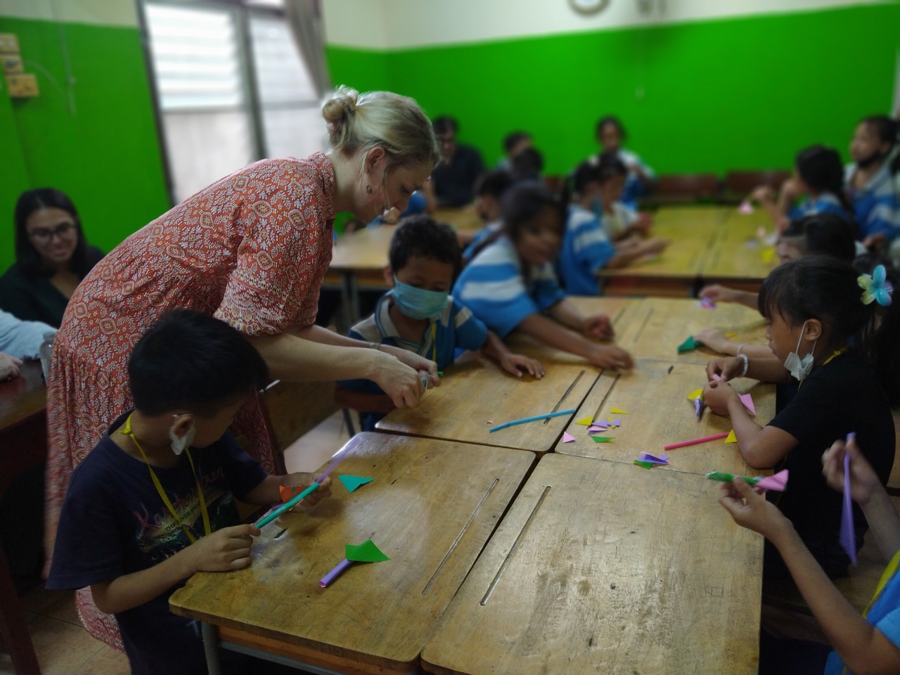 Helping my students