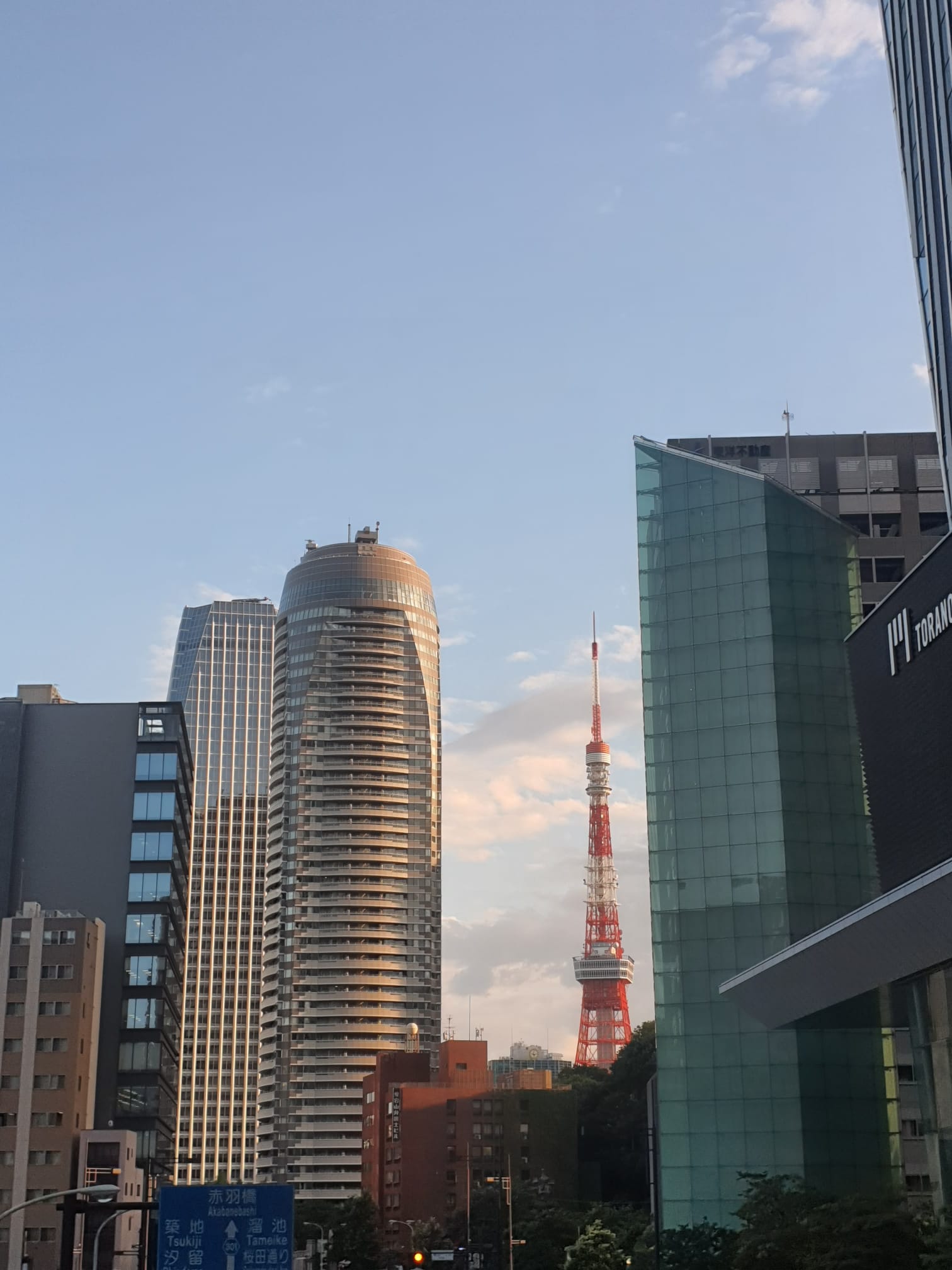 The view, walking from the station to Zentern