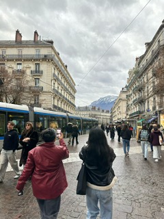 Our first day in Grenoble