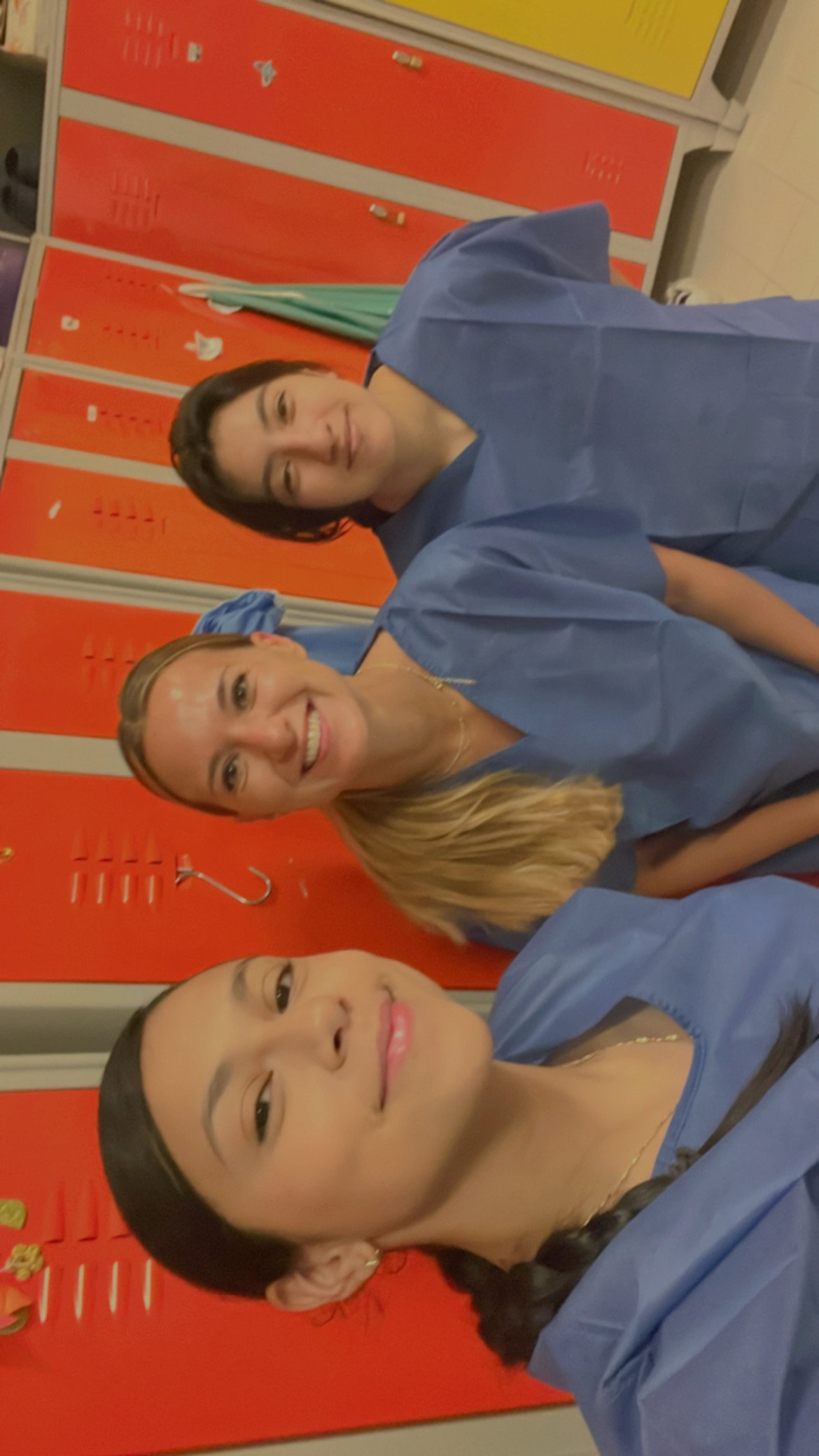 In scrubs