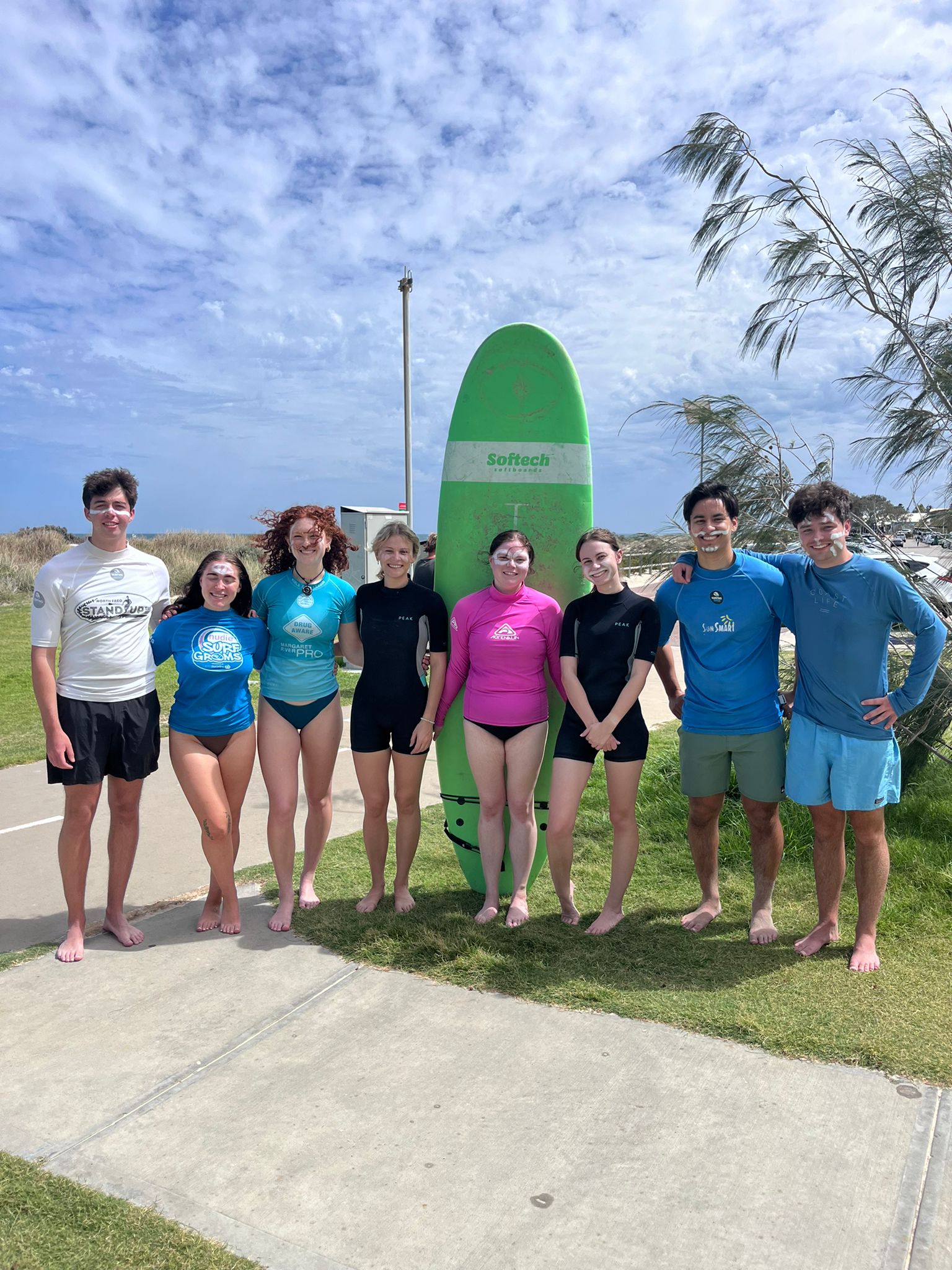 surfing lesson!