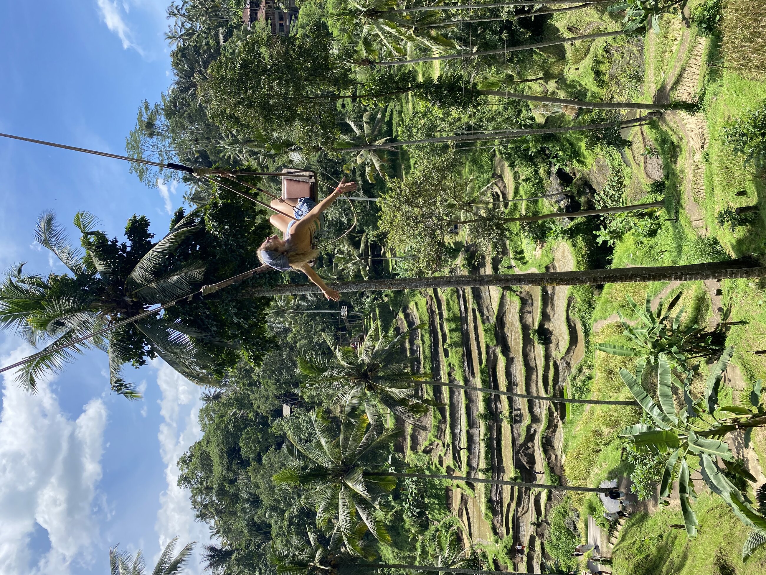giant swing in bali
