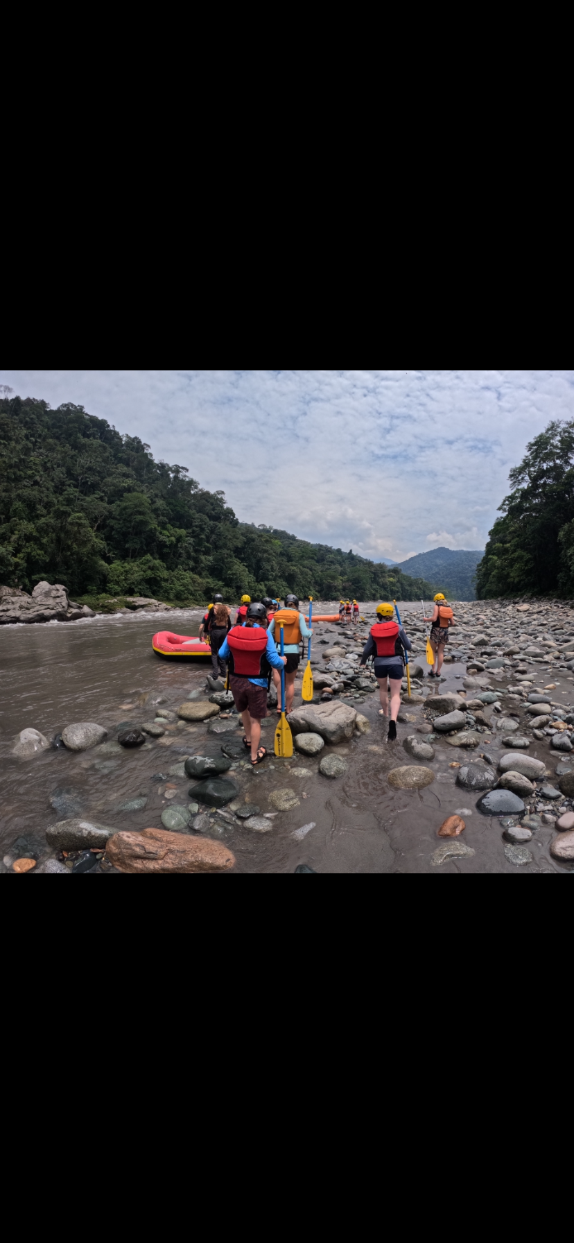 rafting in ecuador!