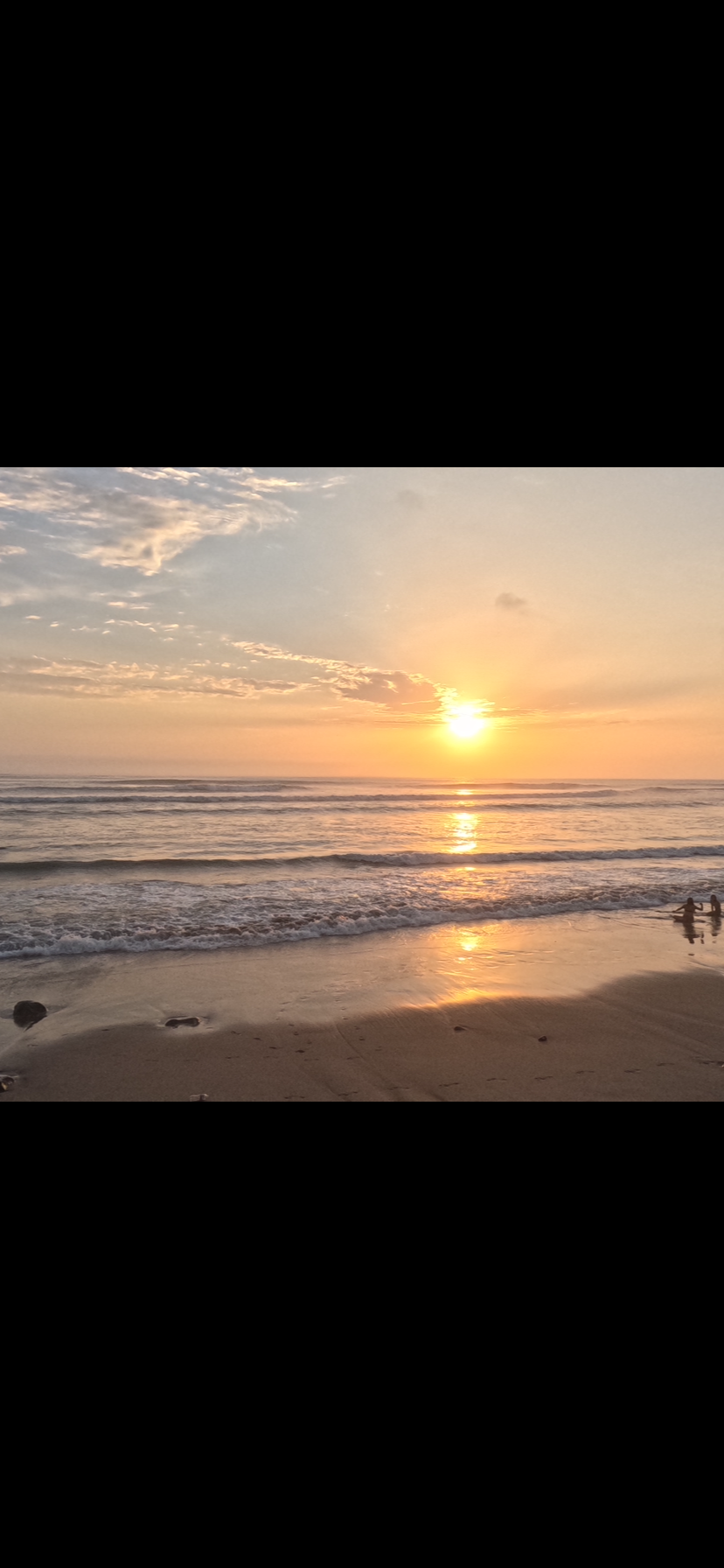 the beach in peru!