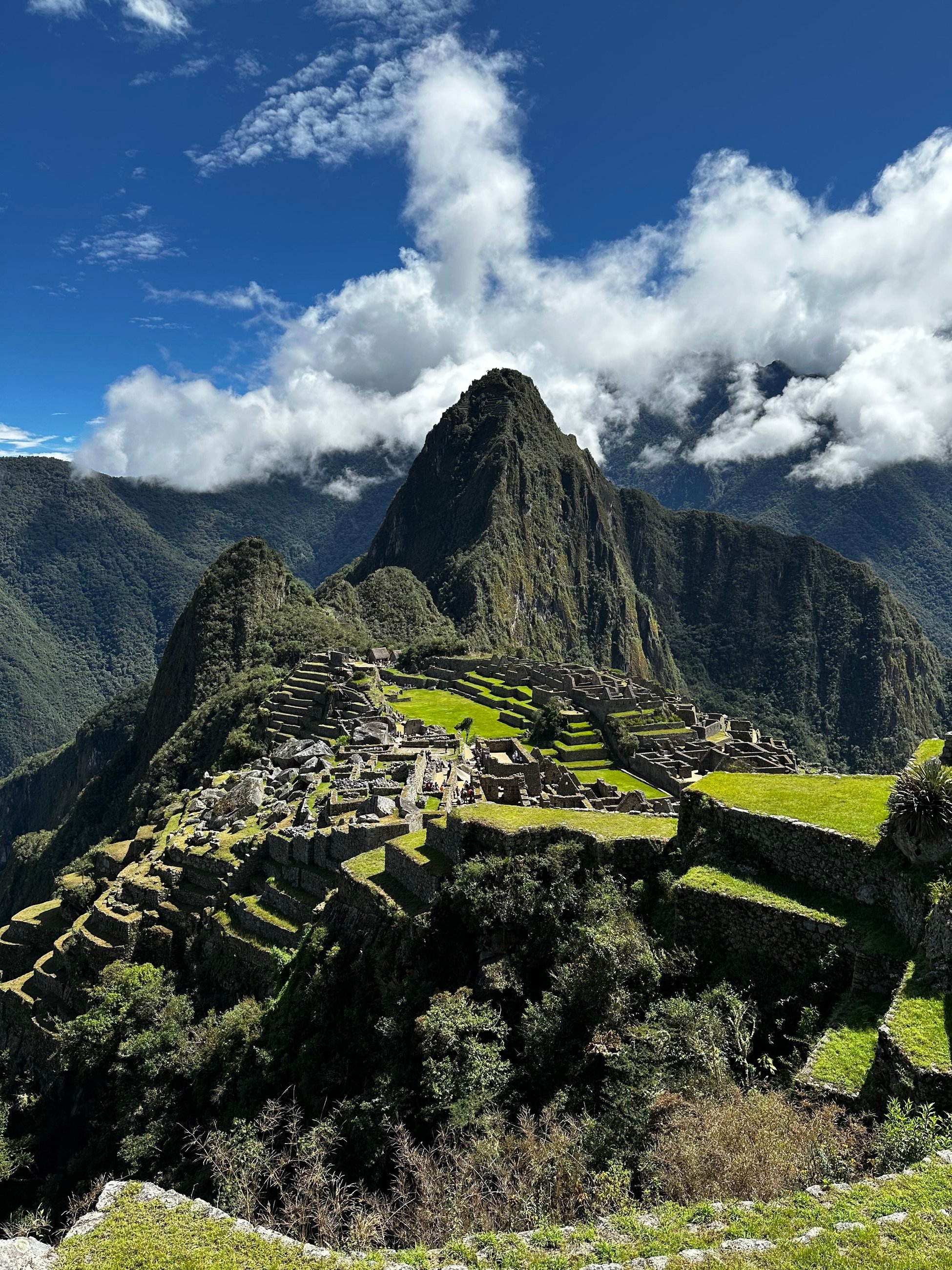 machu picchu during family visit!