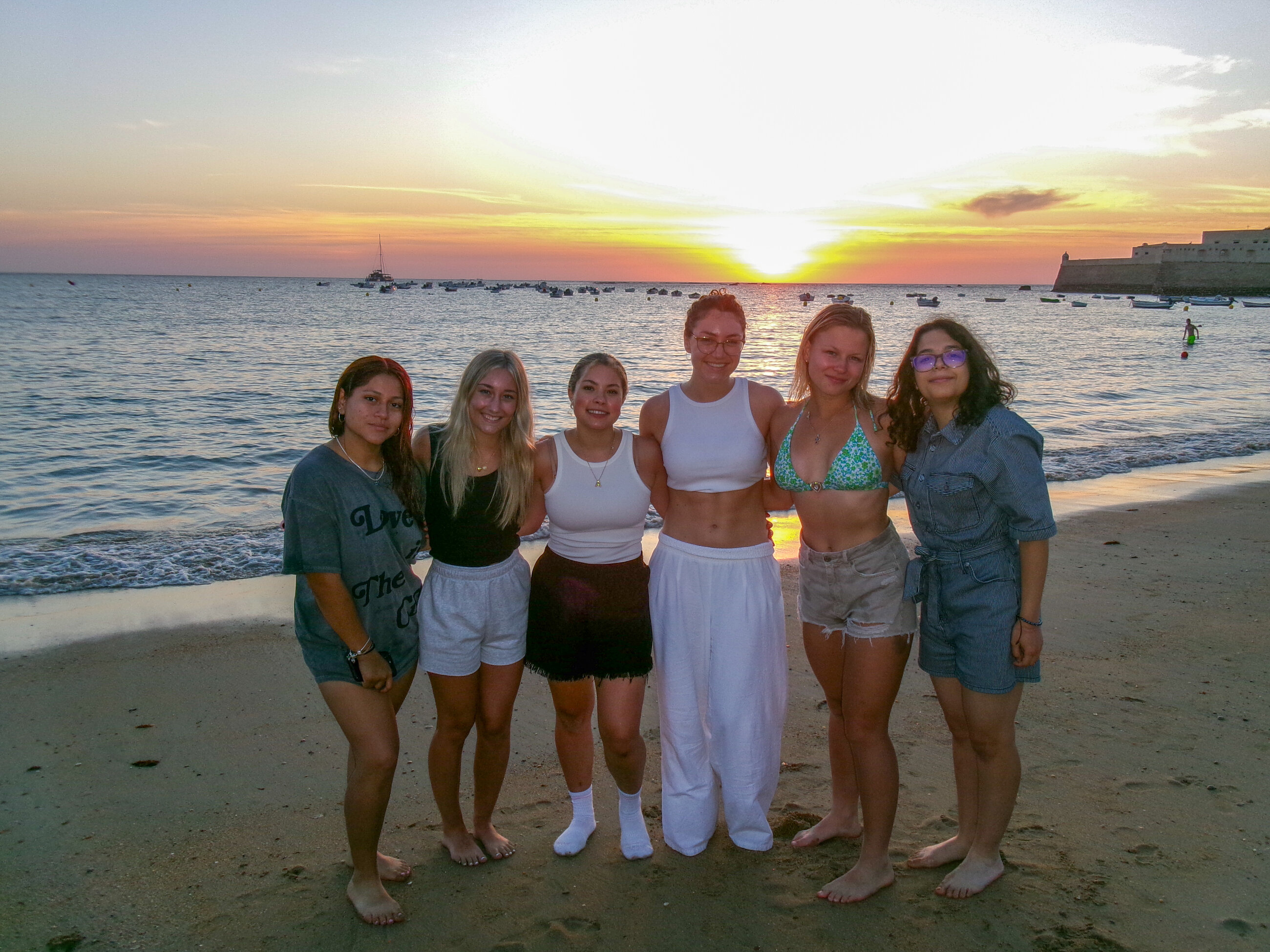 Monmouth University group in Cadiz