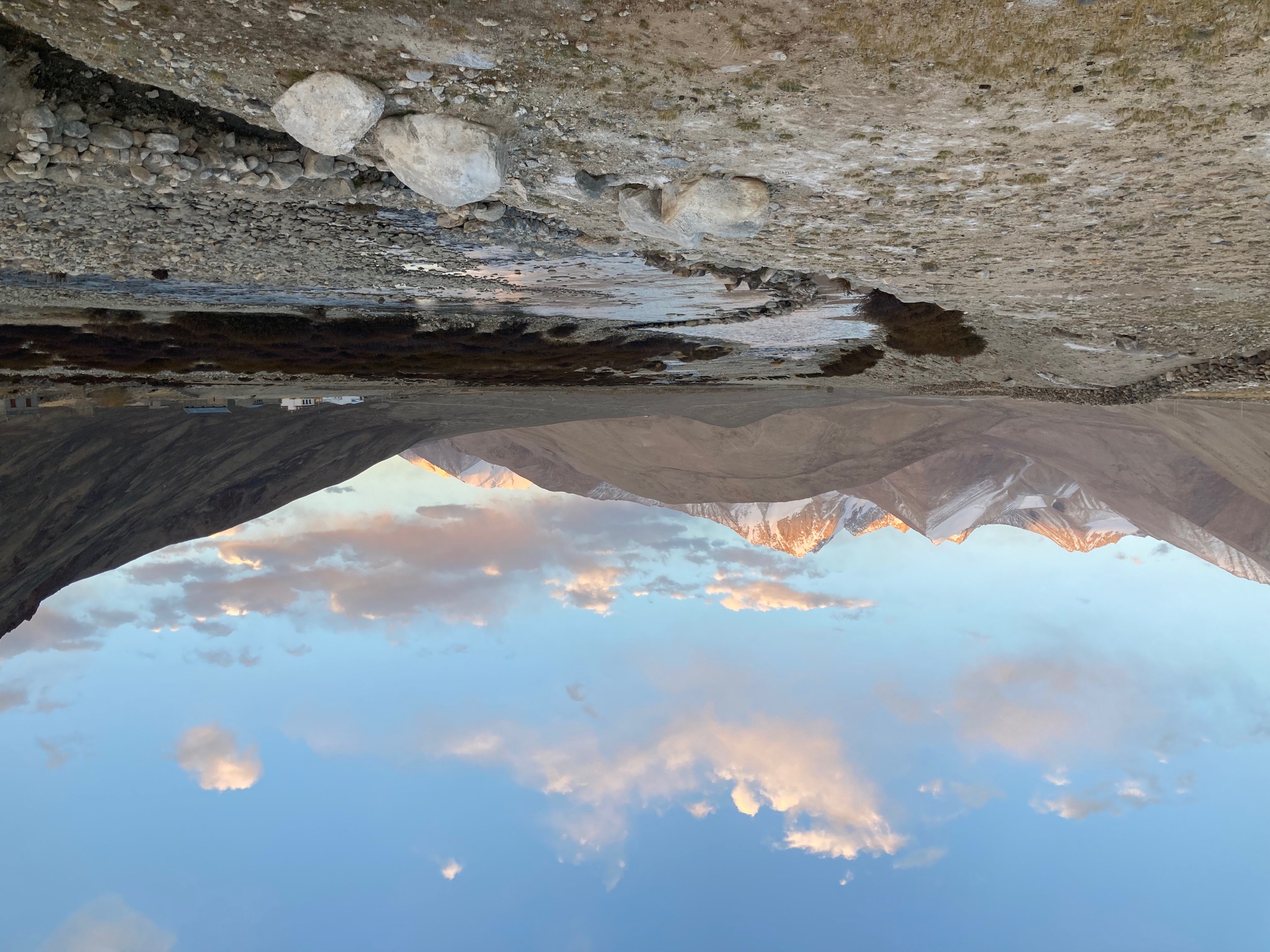 View from a Homestay in Ladakh