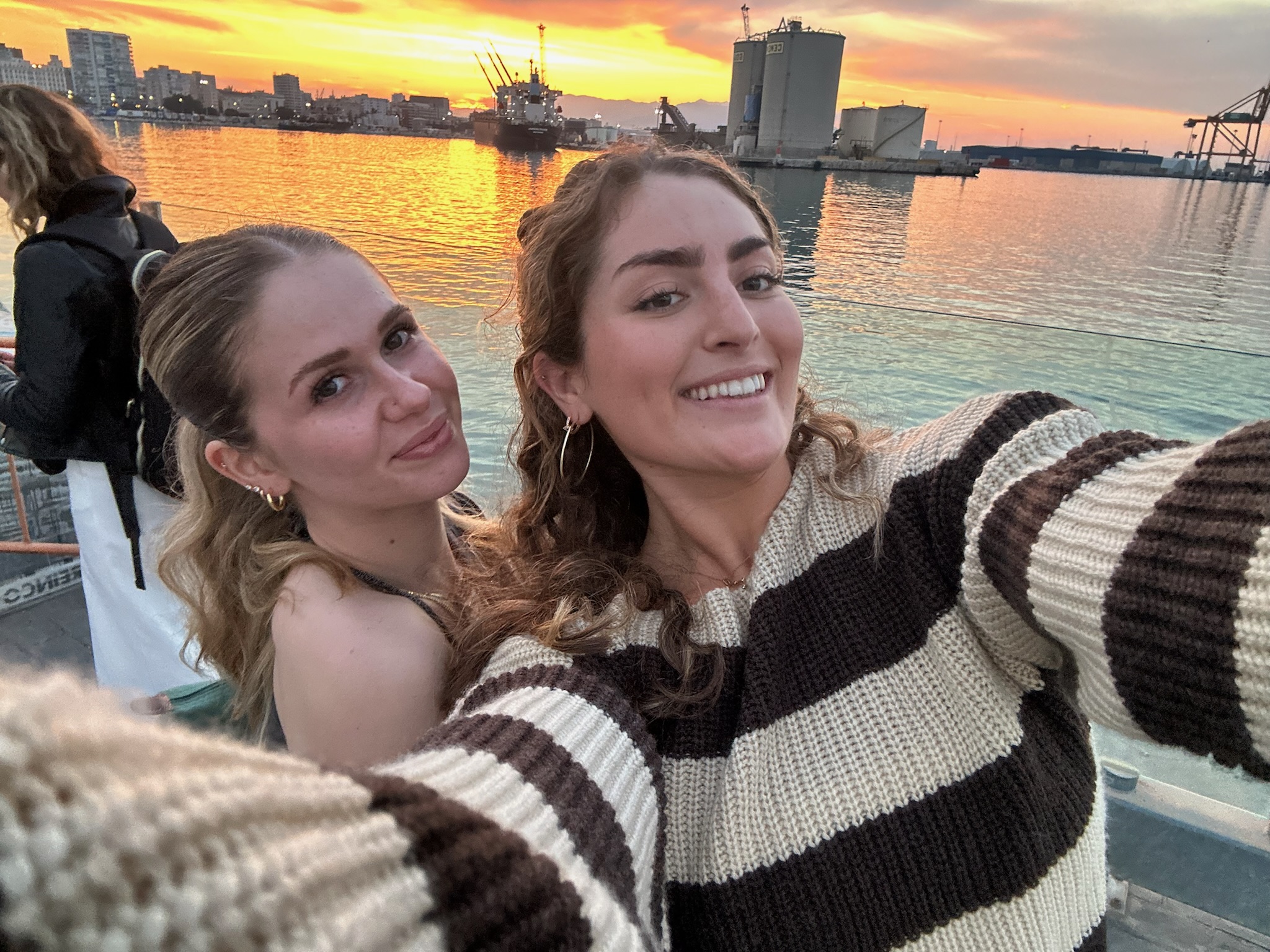Me in Cadiz with my friend Lily!