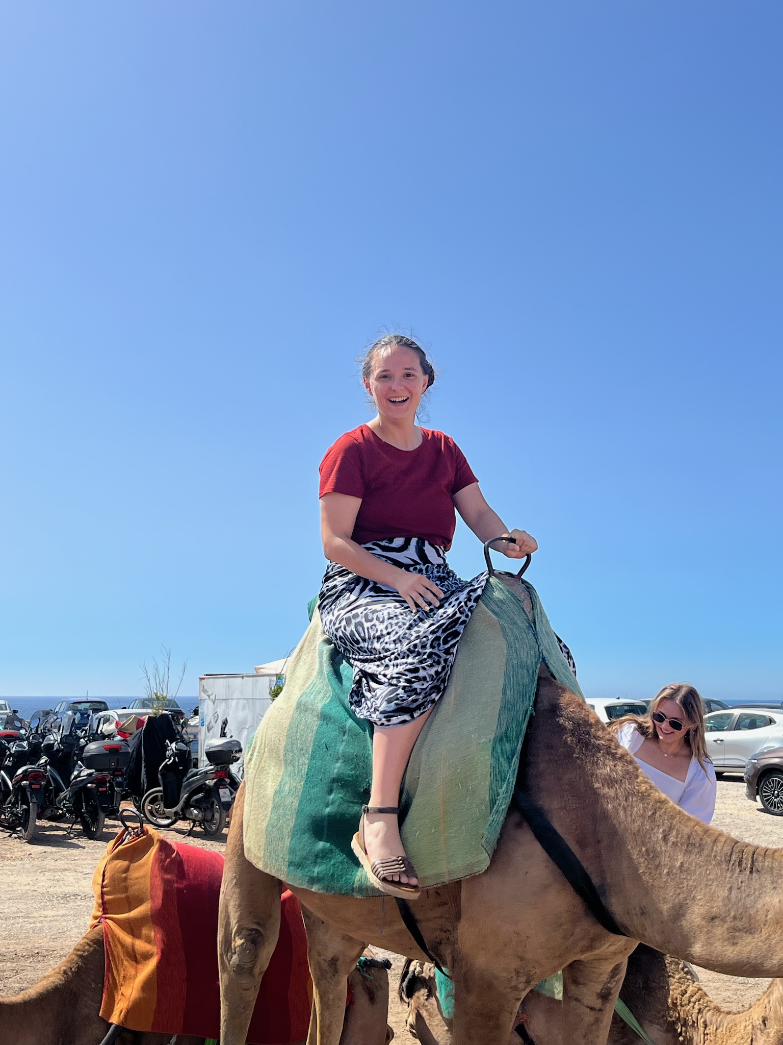 Riding a Camel in Morocco!