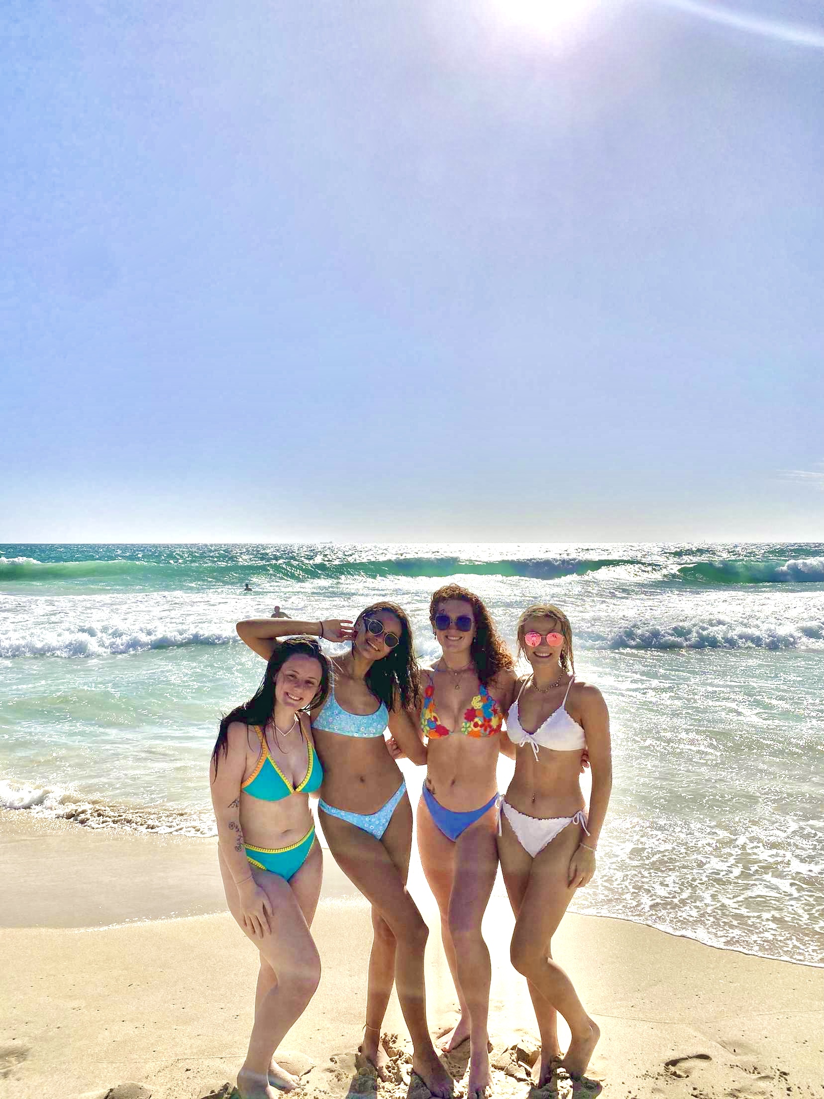 first beach visit in perth