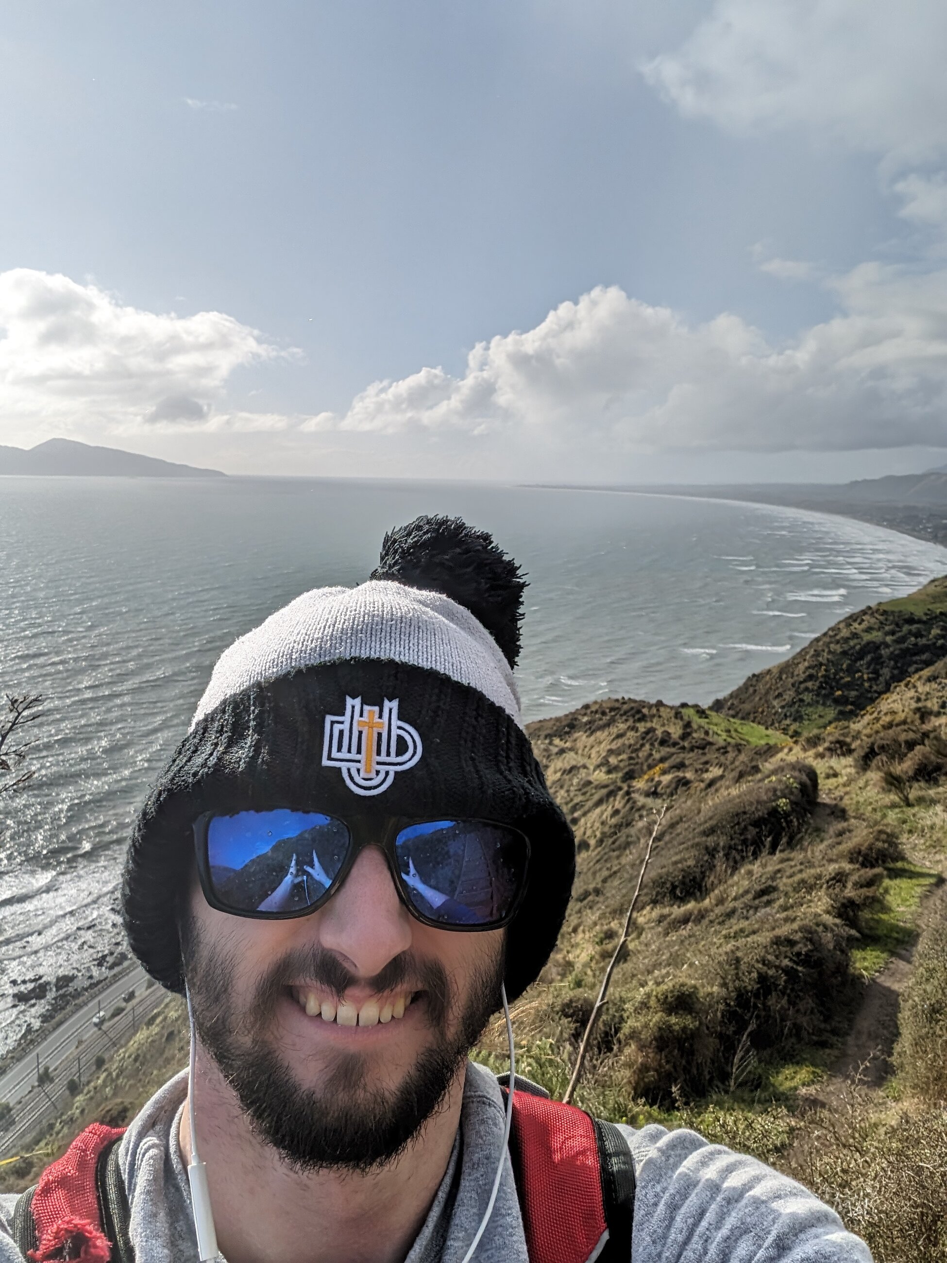 Hiking the escarpment between Paekākāriki and Pukerua Bay