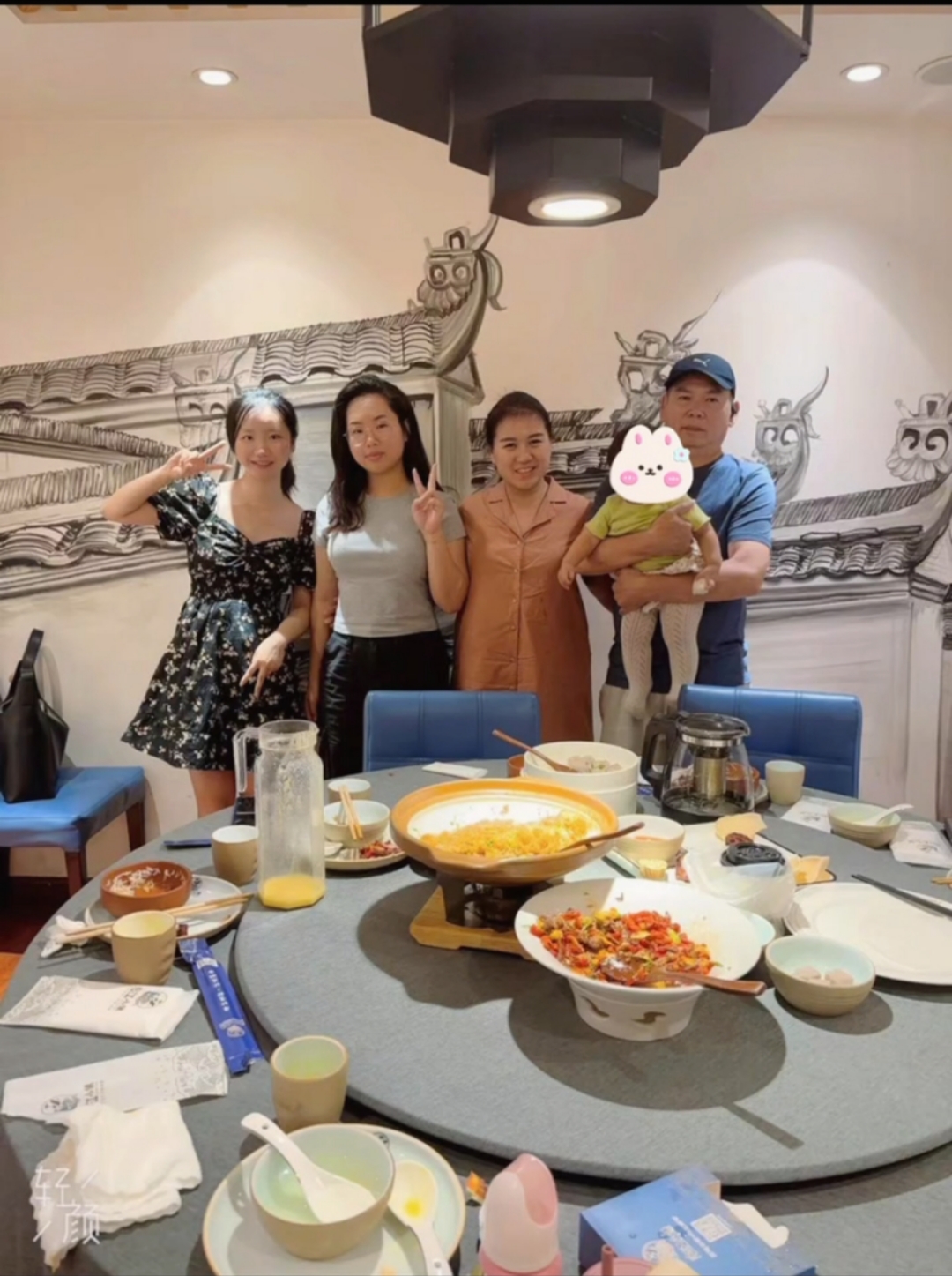 My welcome meal has arrived in Beijing