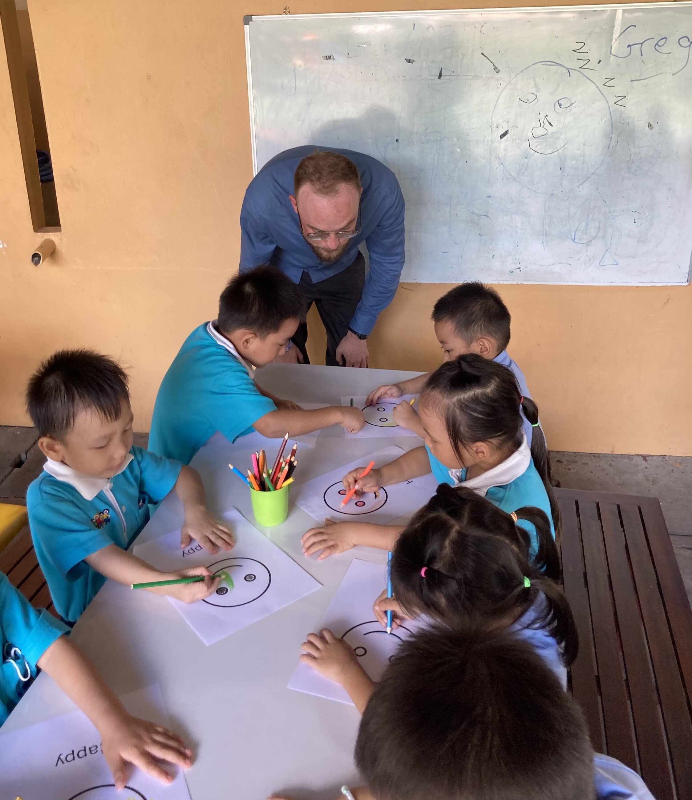 Young kids are eager to learn