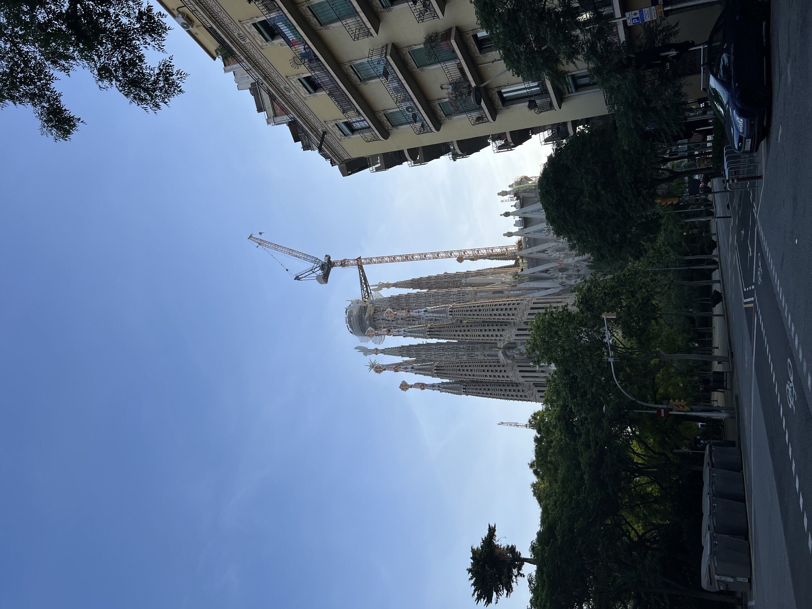 A picture of the Sagrada Família