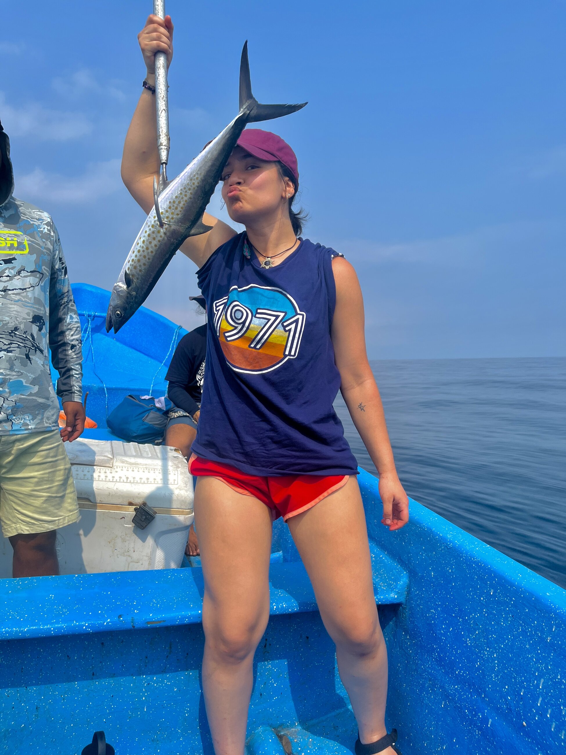 Embracing deep sea fishing!