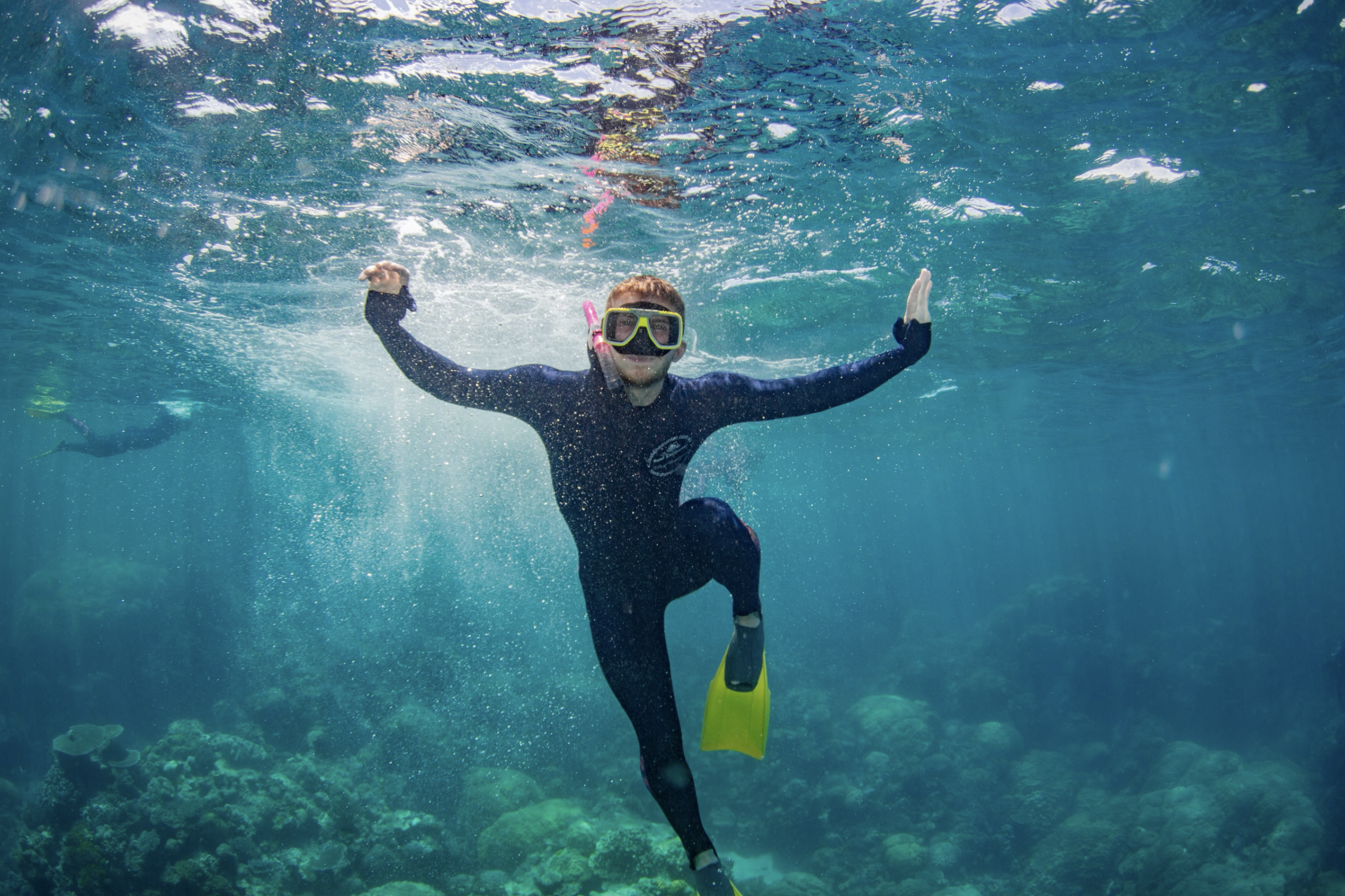 Snorkeling in The Great Barrier Reef