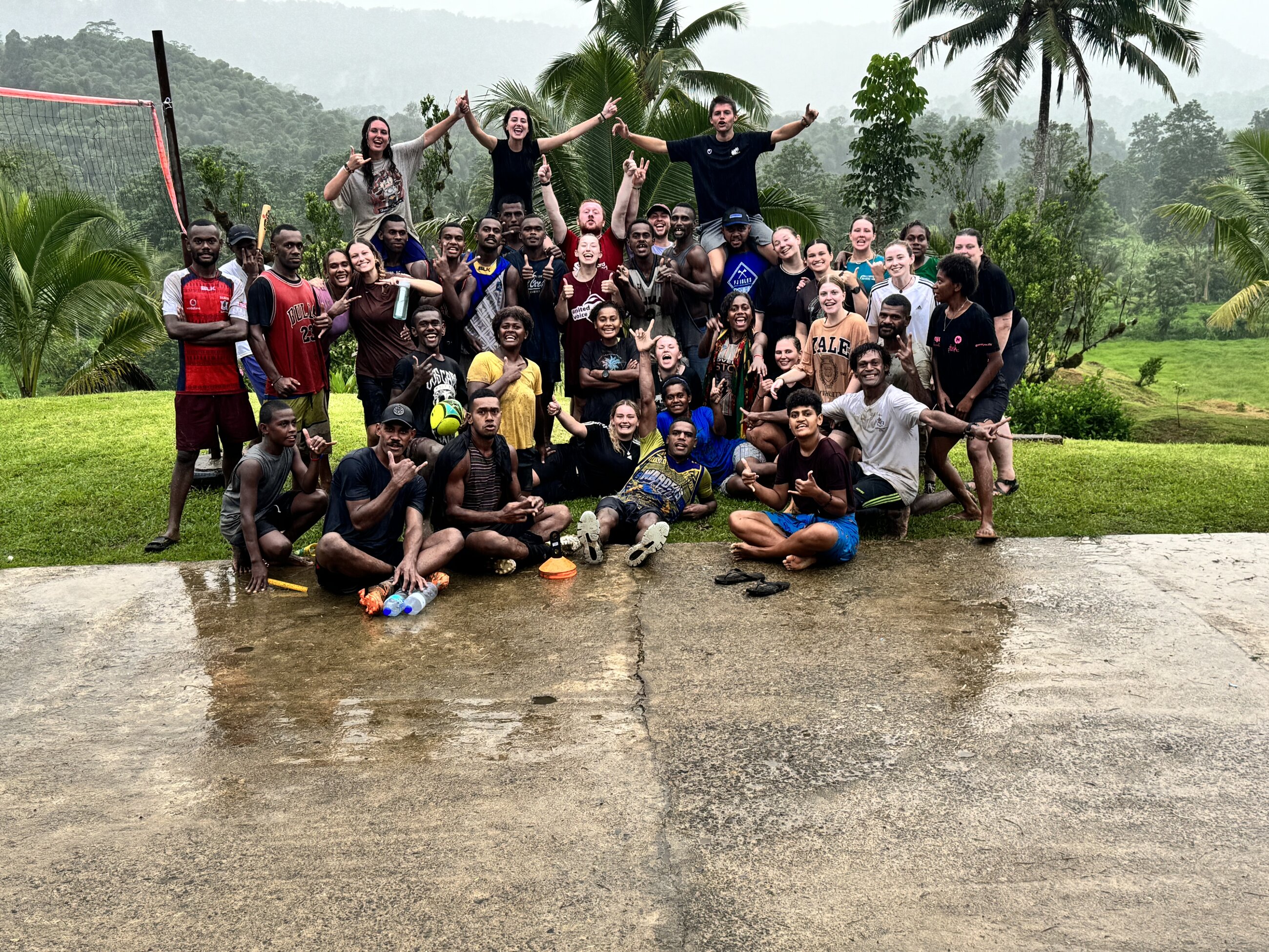 Our final workshop where we went to the local village school for a sports day!