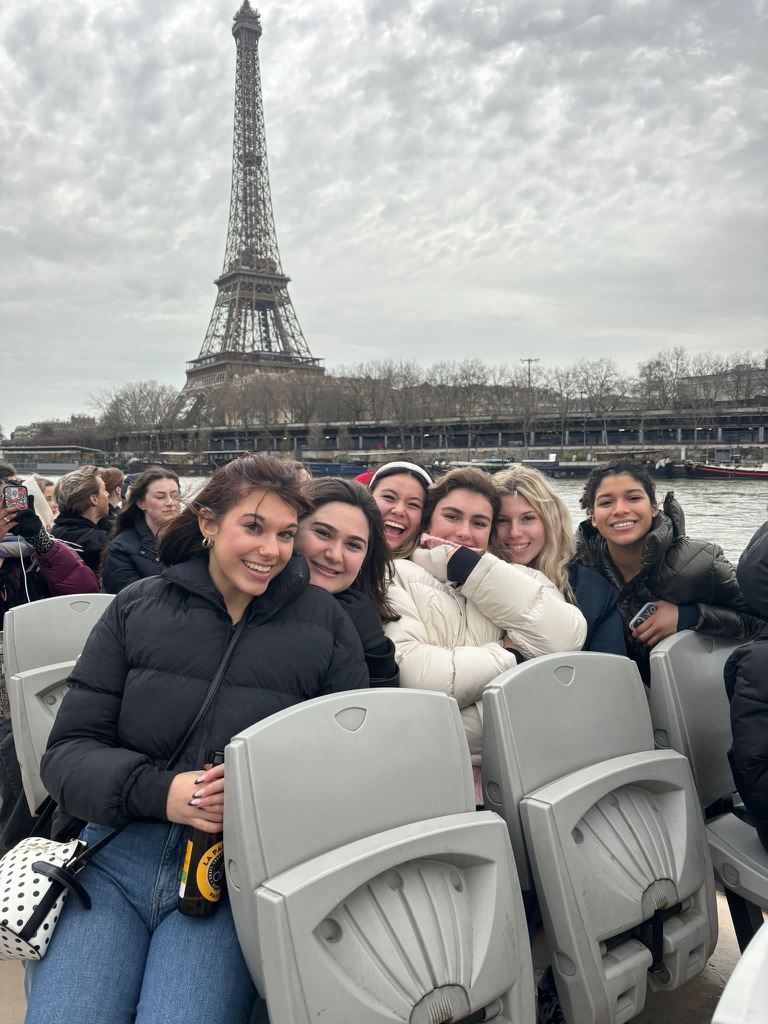 Friends by the Eiffel Tower!