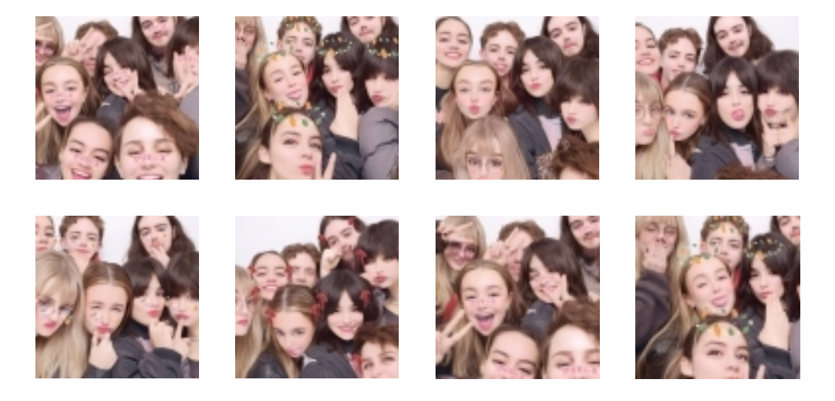 Japanese photobooth with staff
