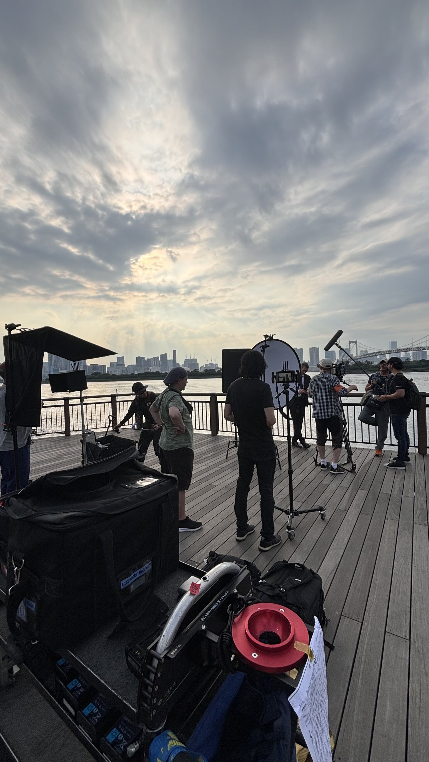 A day on set with my film internship