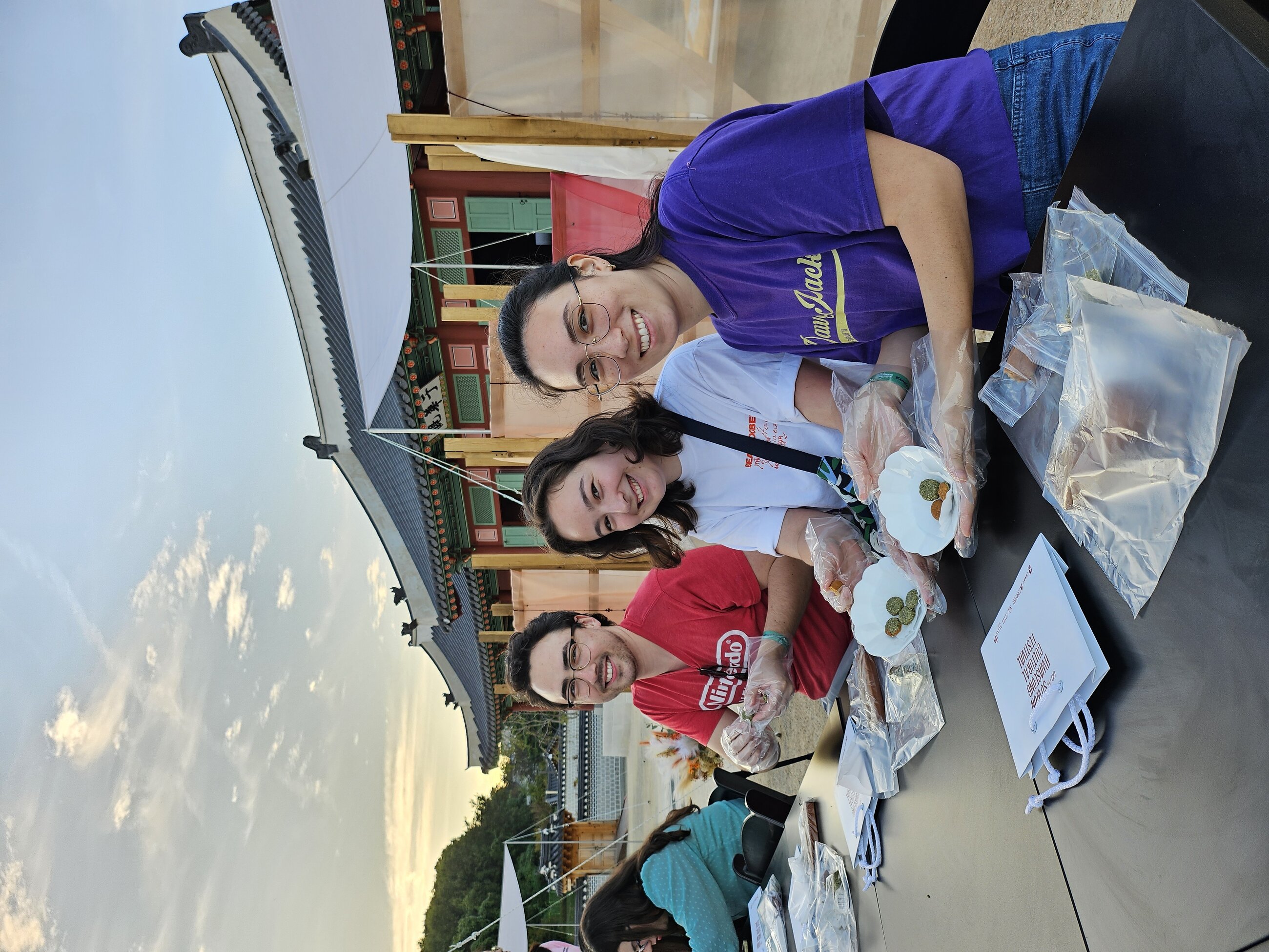 Dessert at the Suwon Hwaseong Fortress Culture Festival