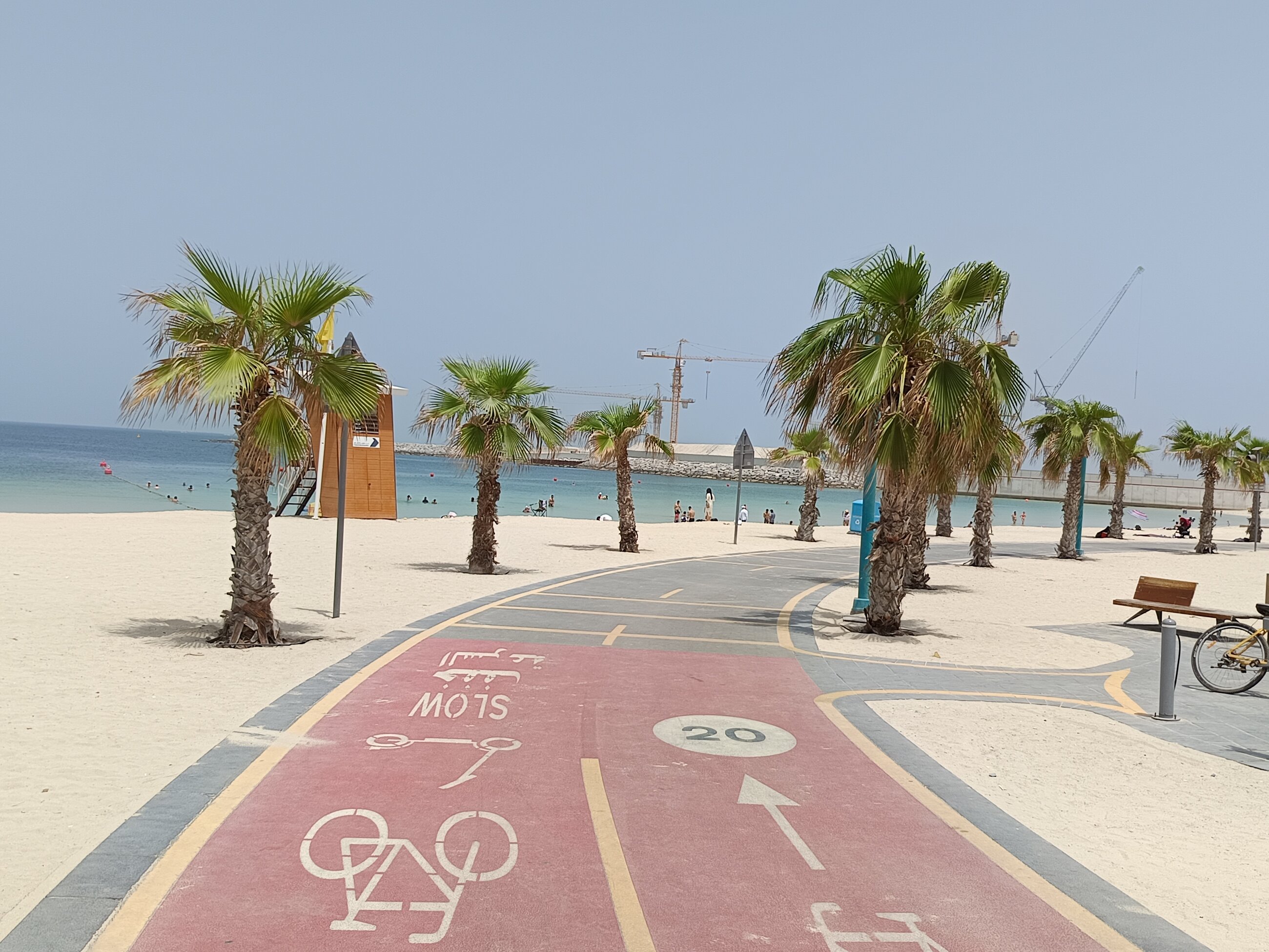 daily cycle path