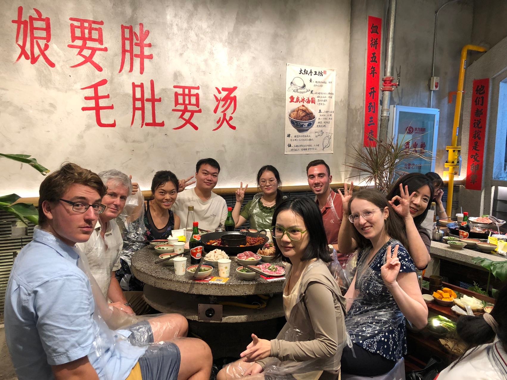 Dinner on Friday night with the LTL gang