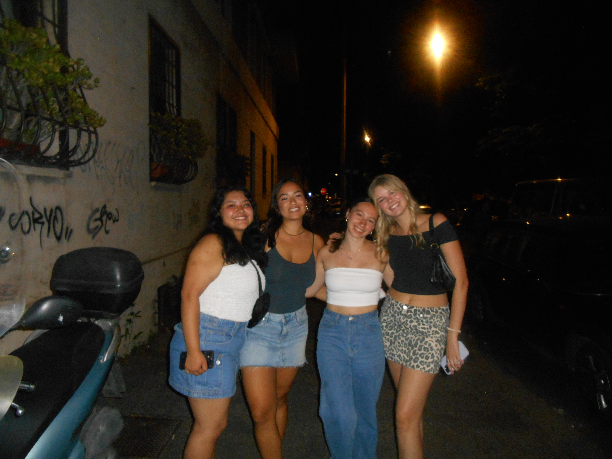 Roommates and I going out to dinner!