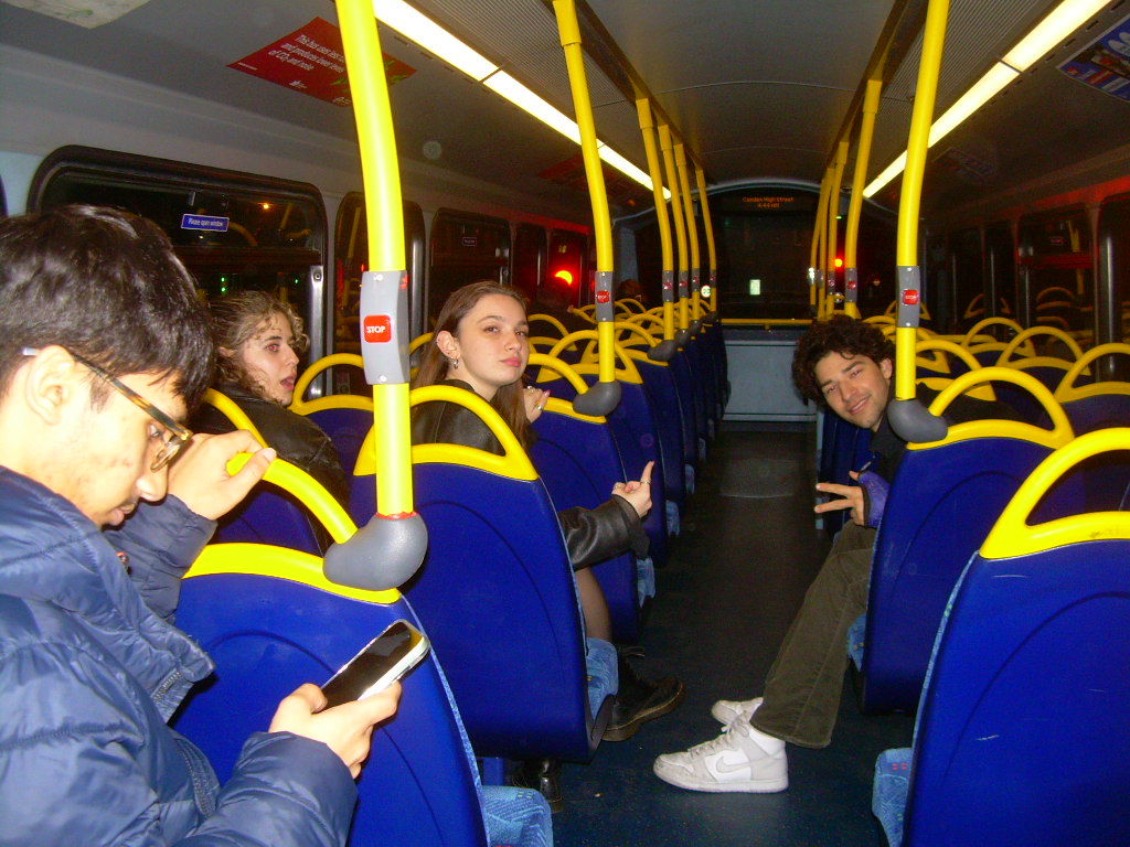 Some friends on the bus!