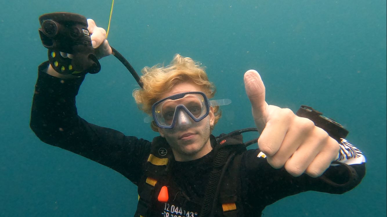 Last dive!