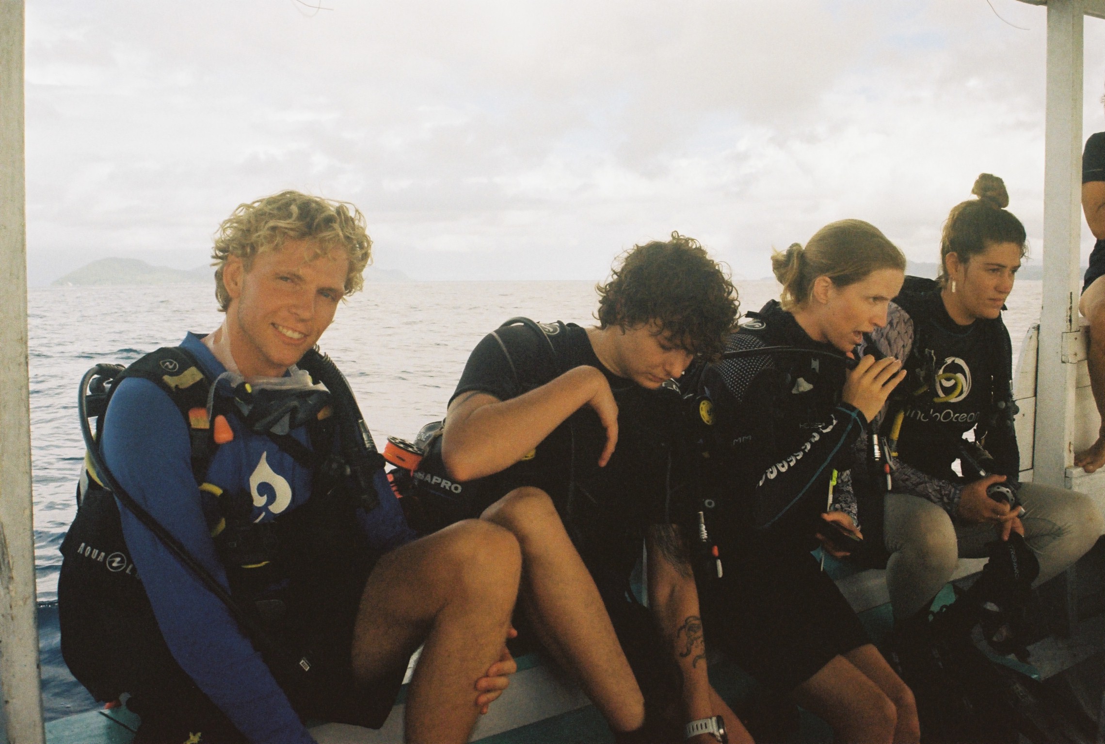 Getting ready to dive!