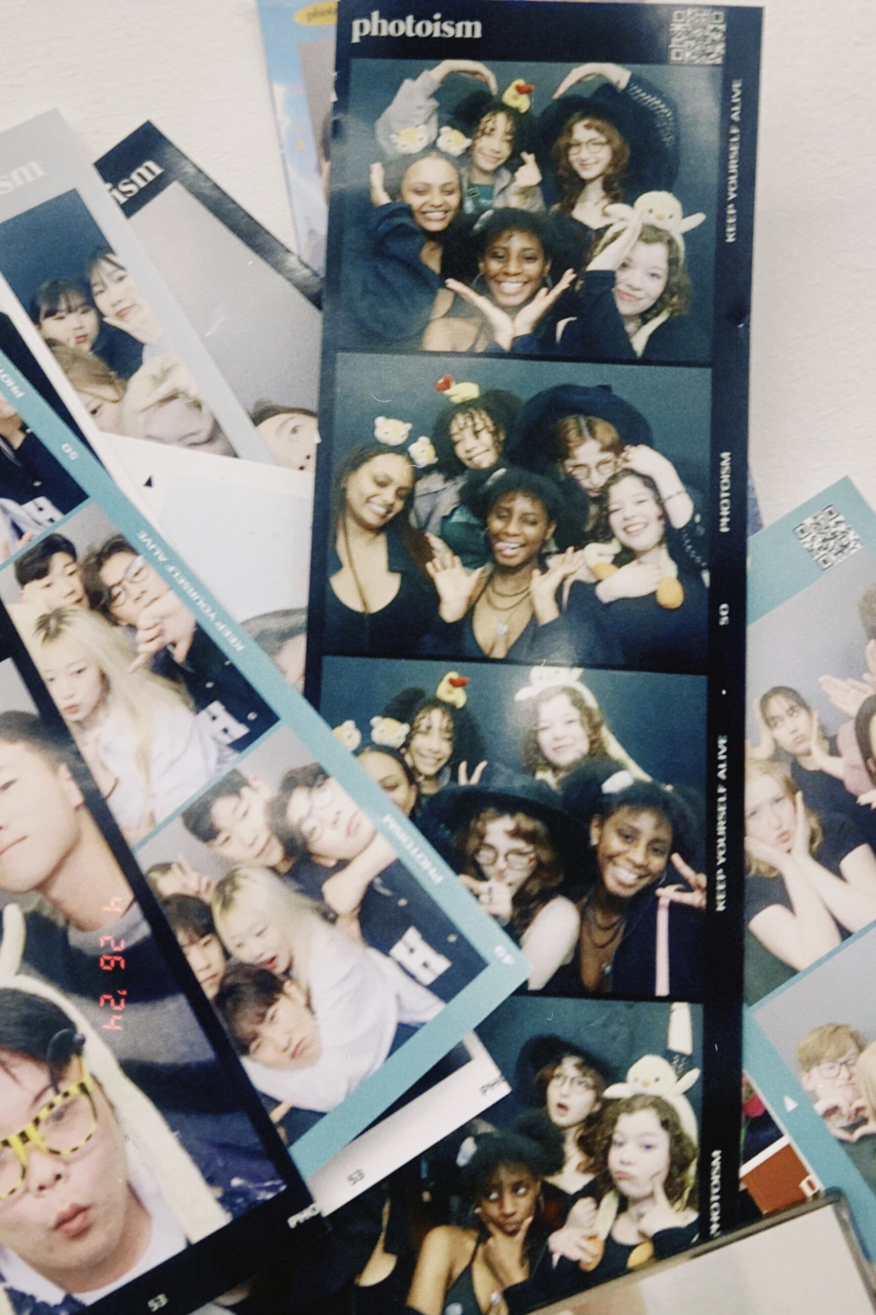 Photobooth with friends from Turkey and the States