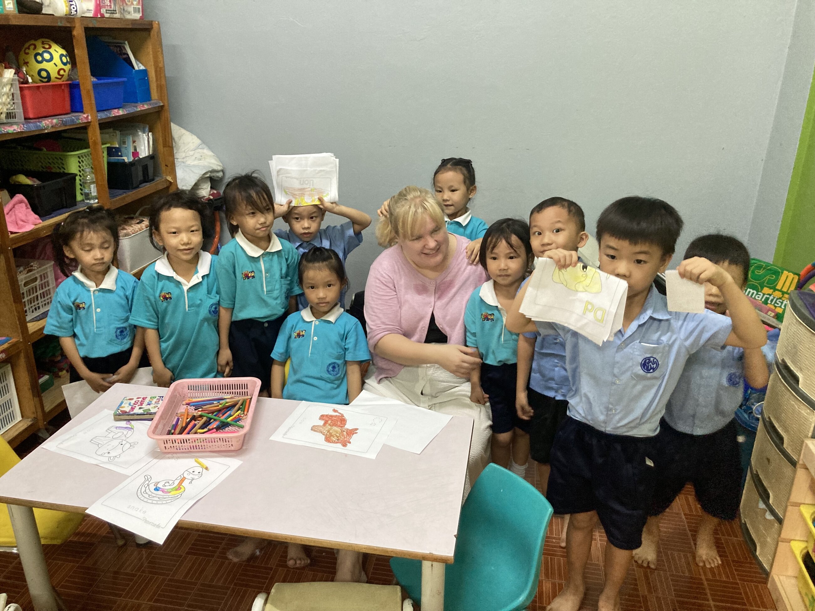 Teaching my youngest group of kids
