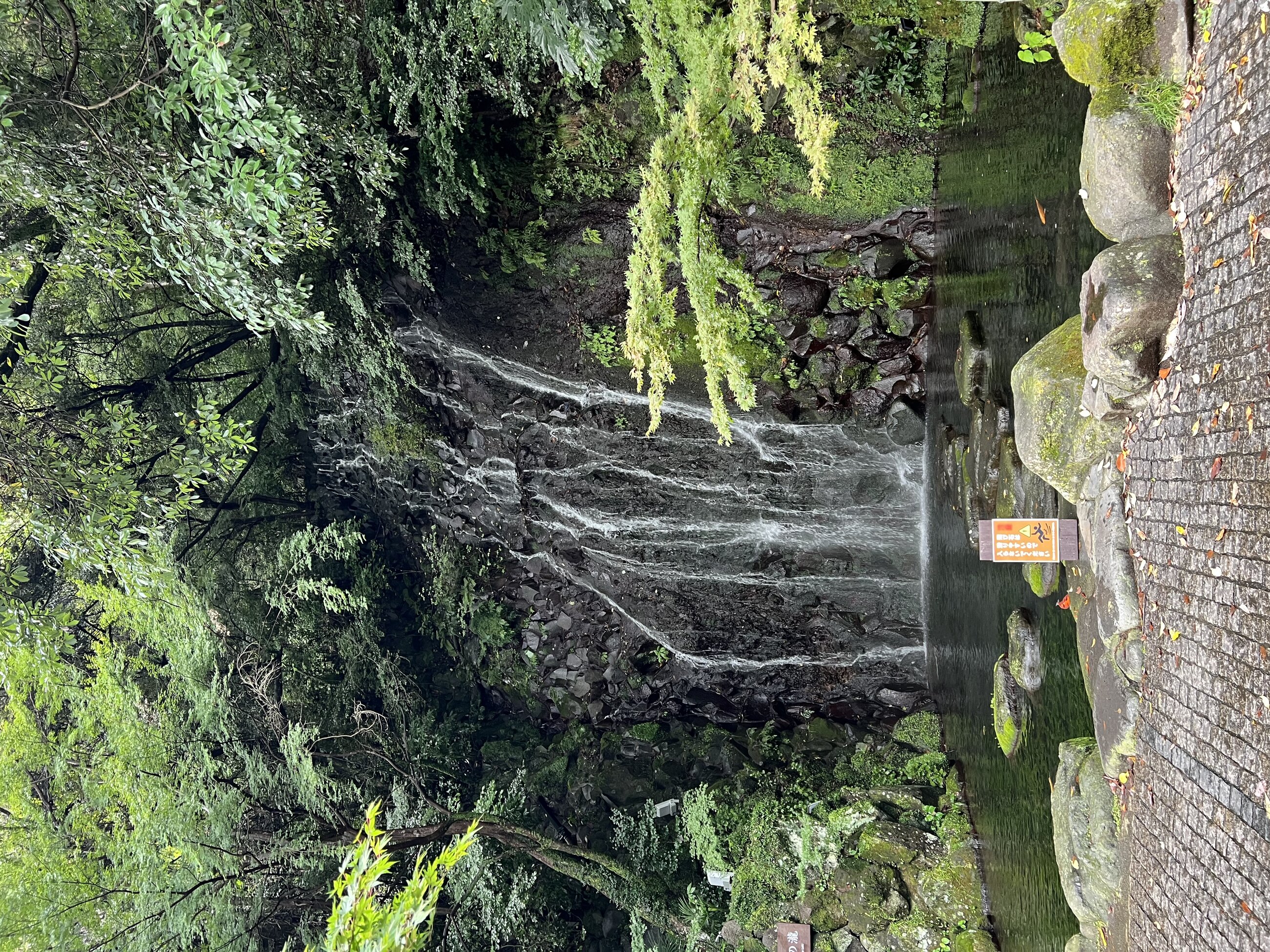 Waterfall in Hakone!
