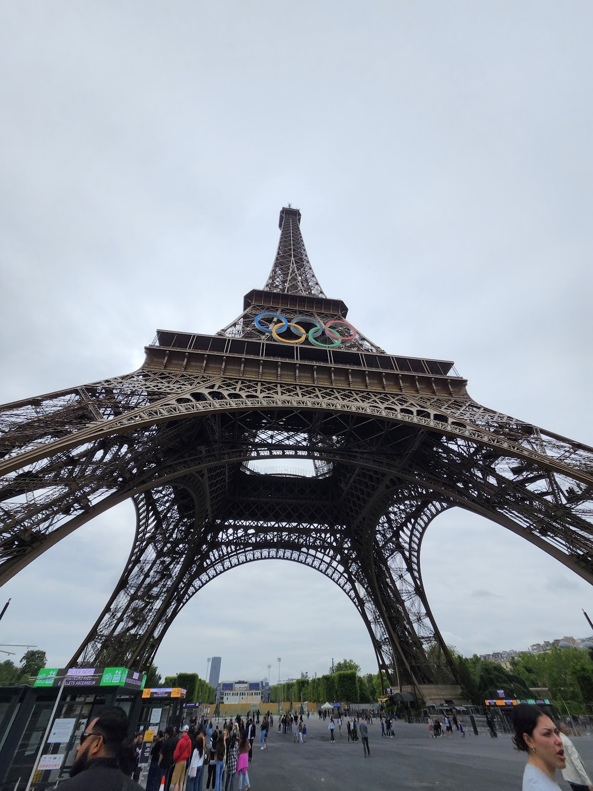 Eiffel Tower (we went to the highest level!)
