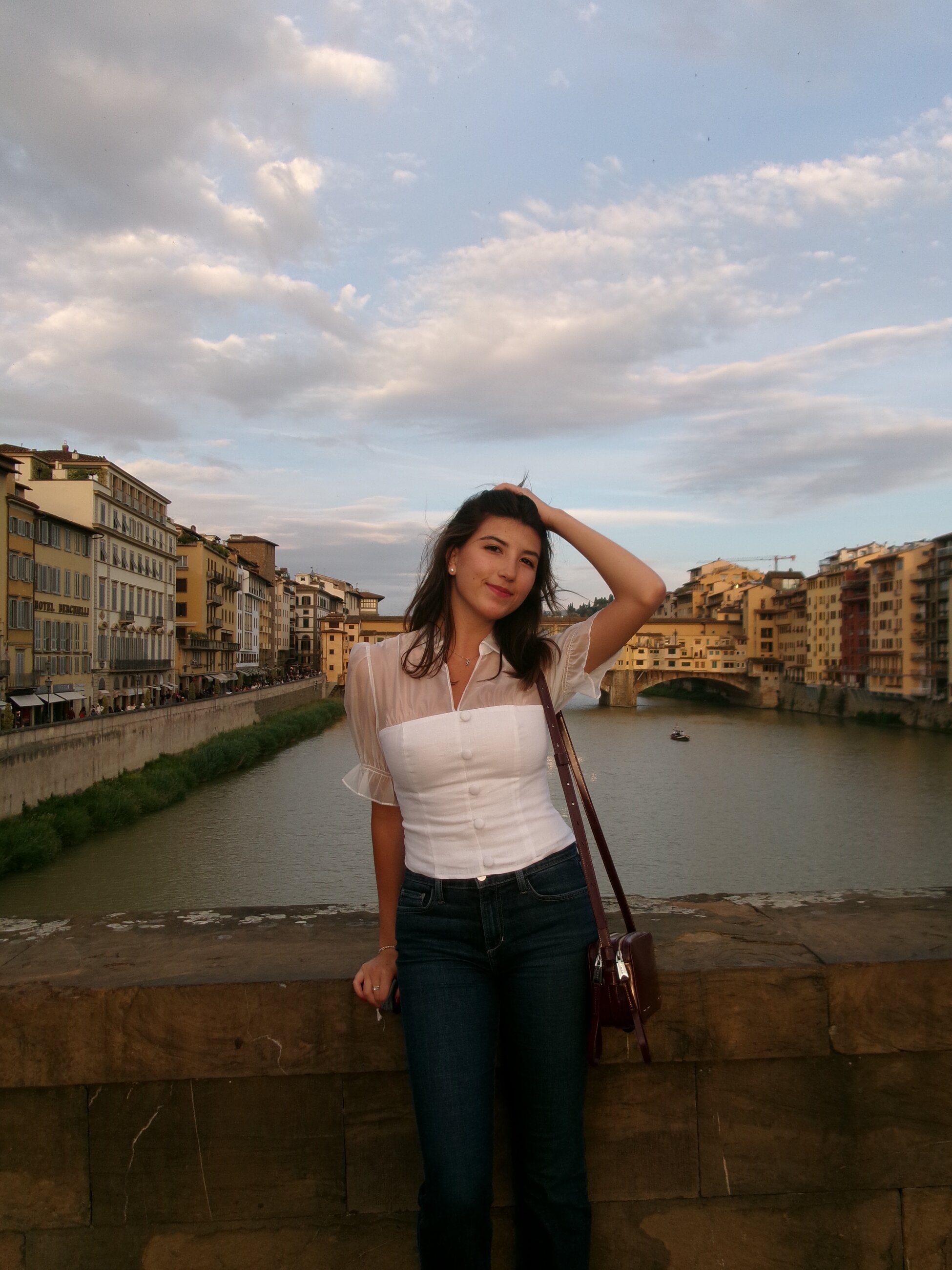 A view with Ponte Vecchio behind me