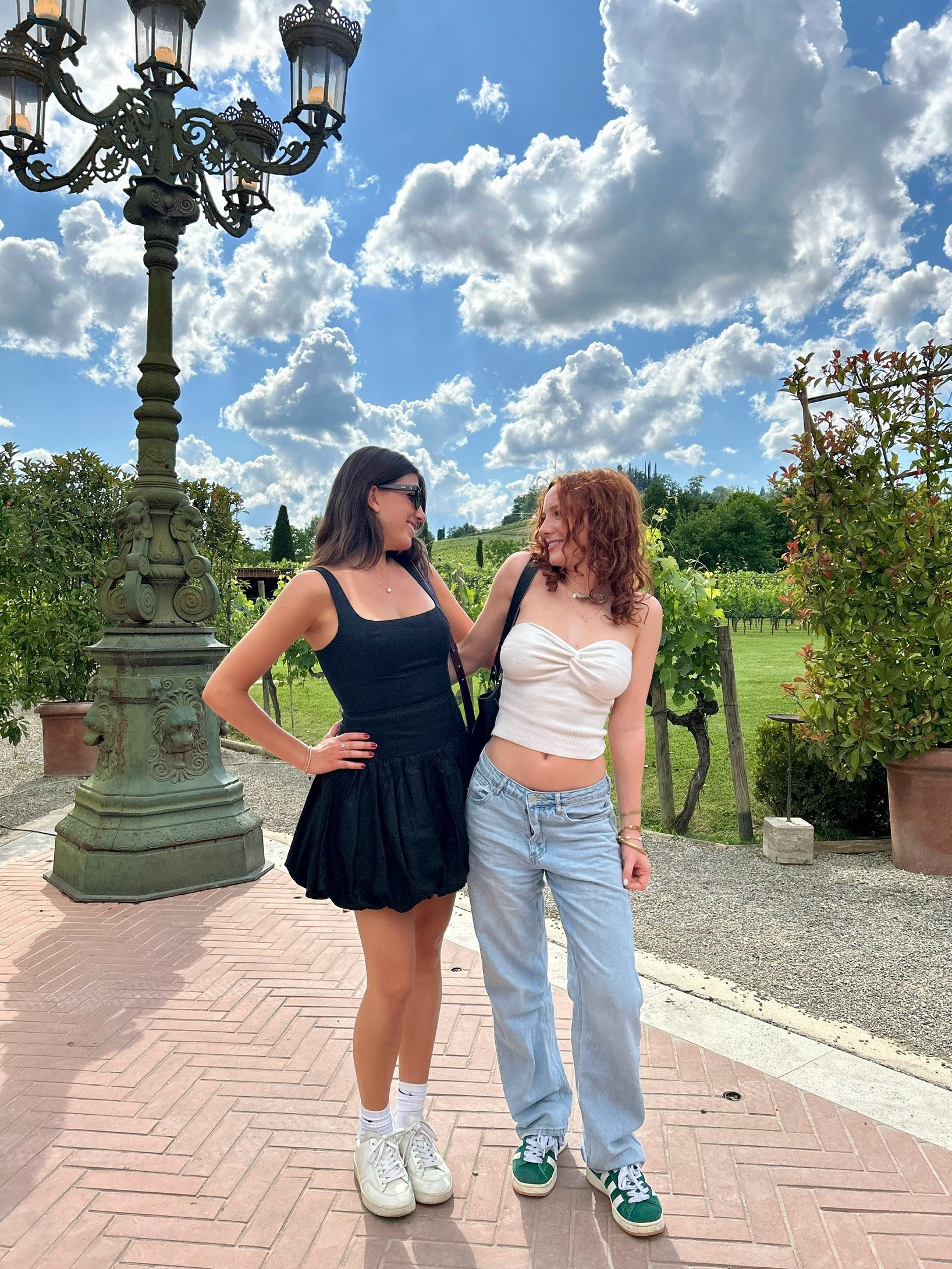 My roommate and I on a Wine Tour